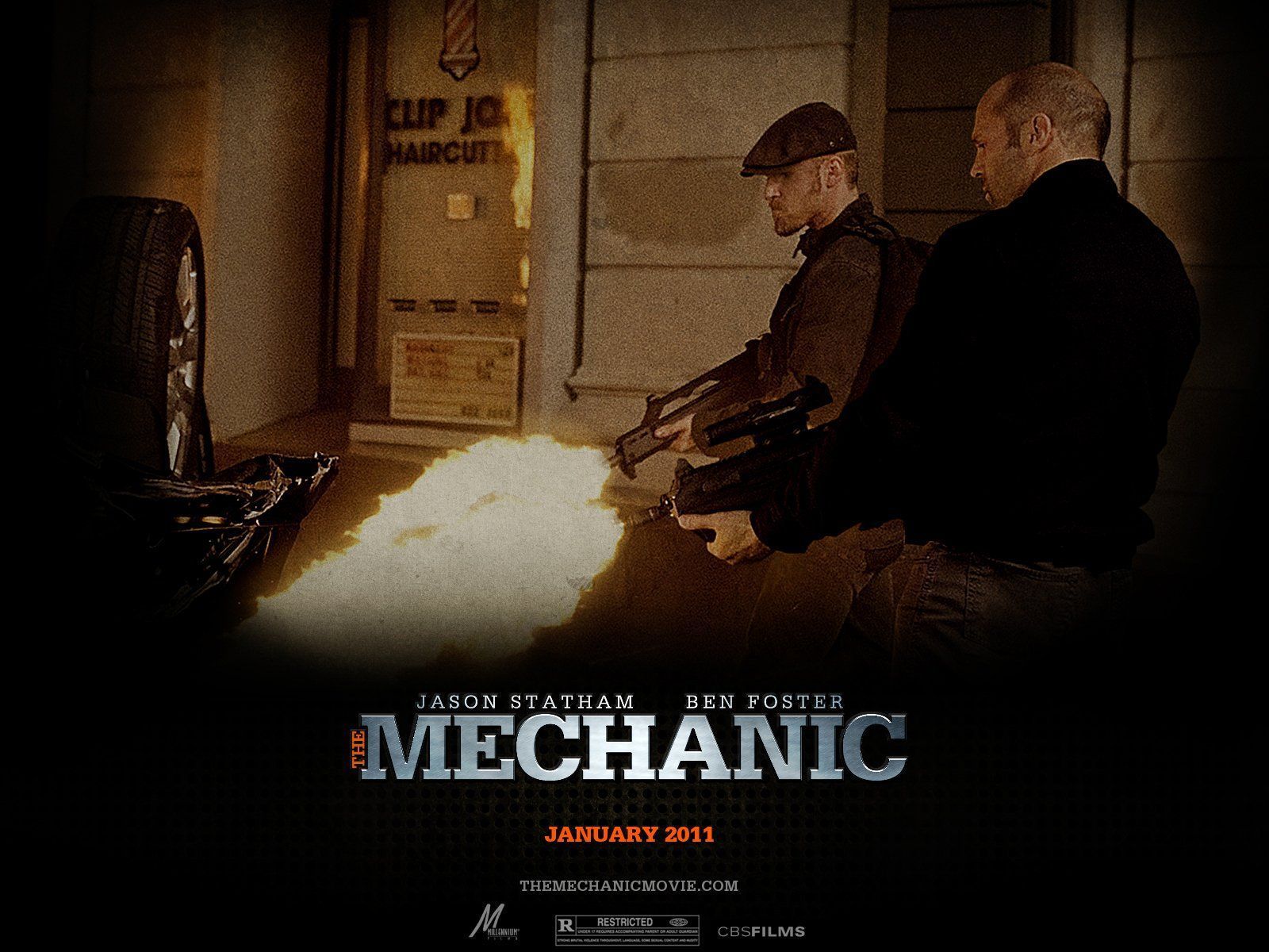 1600x1200 Download Movie The Mechanic Wallpaper