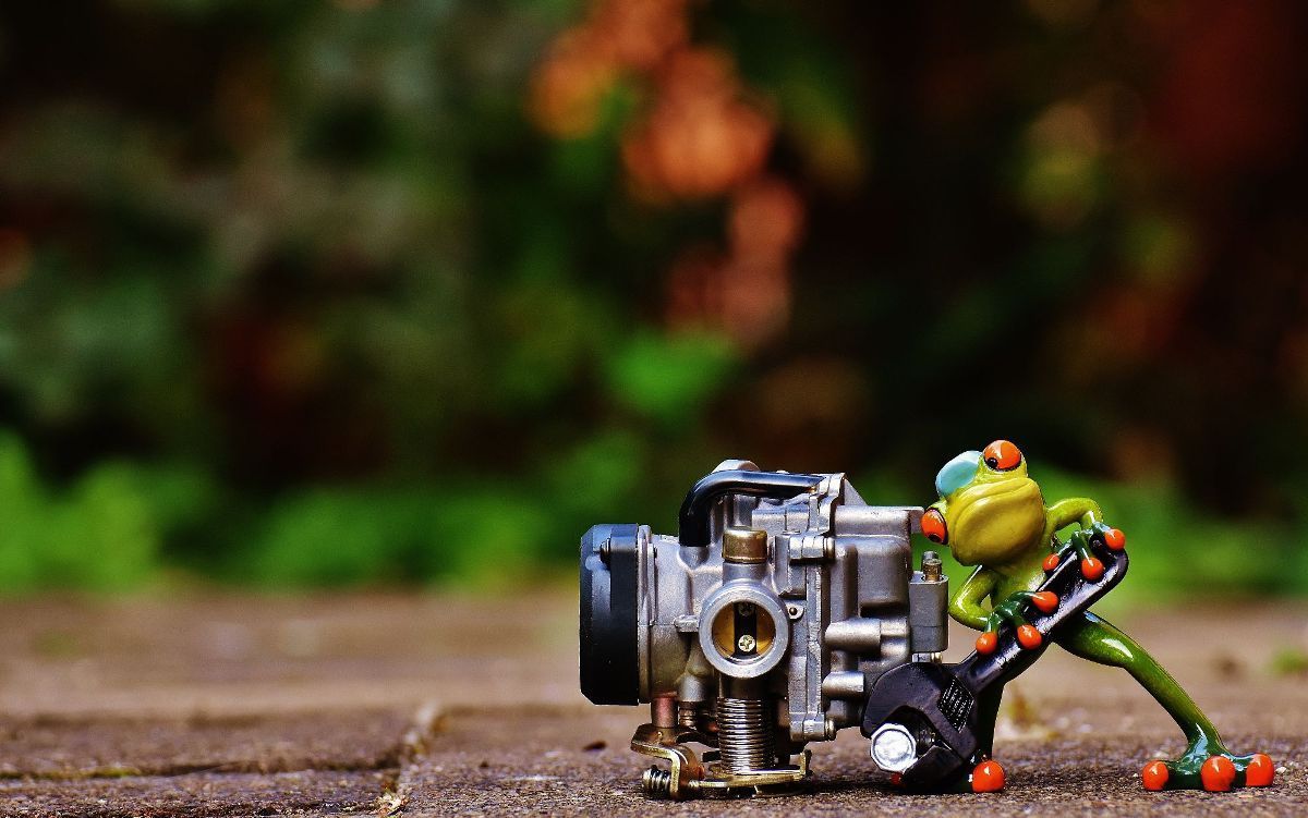 1200x751 HD Desktop Background With frog mechanic