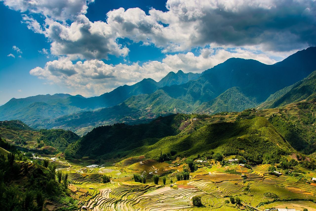 1280x854 Sapa Vietnam Farm