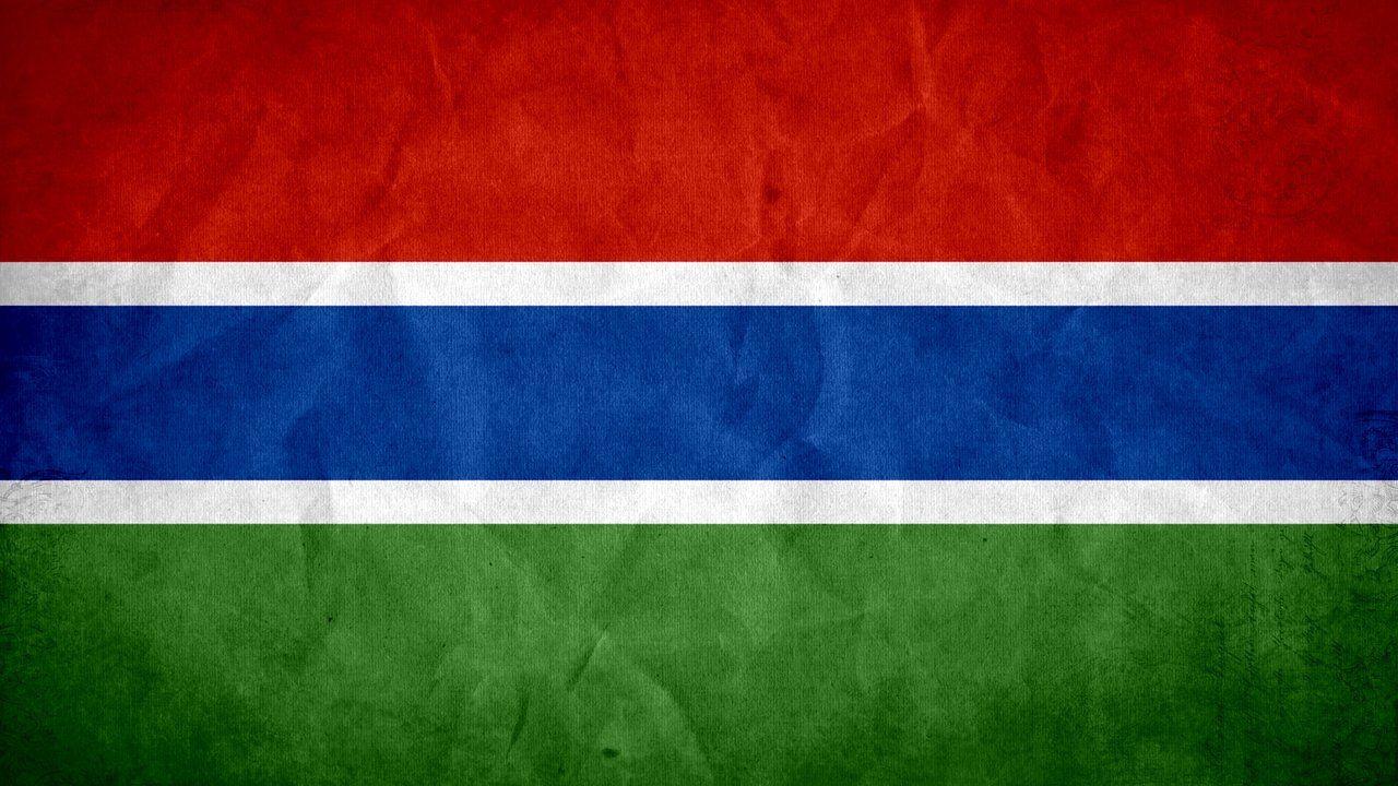 1280x720 Gambia Grunge Flag By SyNDiKaTa NP