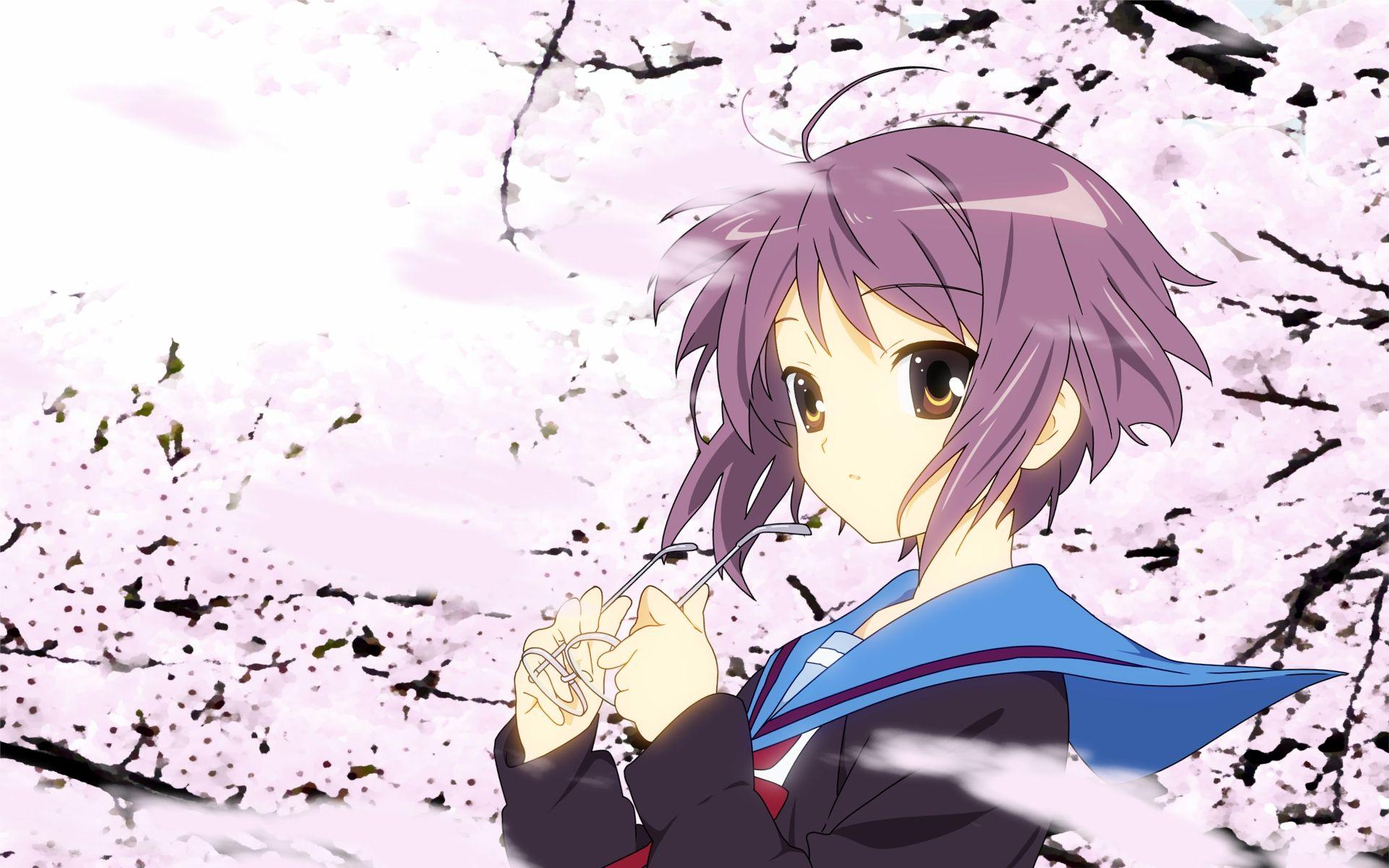 1920x1200 Nagato Yuki Haruhi no Yuuutsu