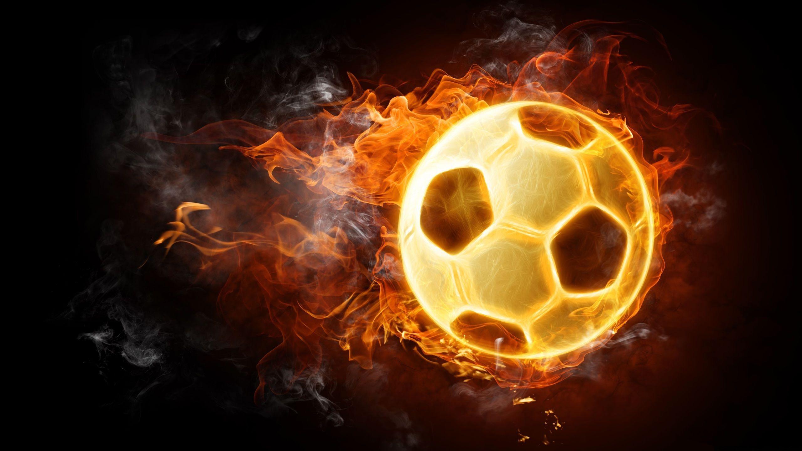 2560x1440 Cool Soccer HD Background