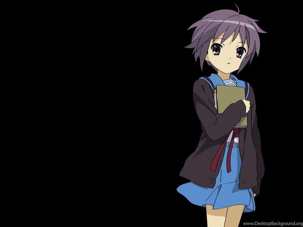 1024x768 Yuki Nagato Wallpaper Desktop Background