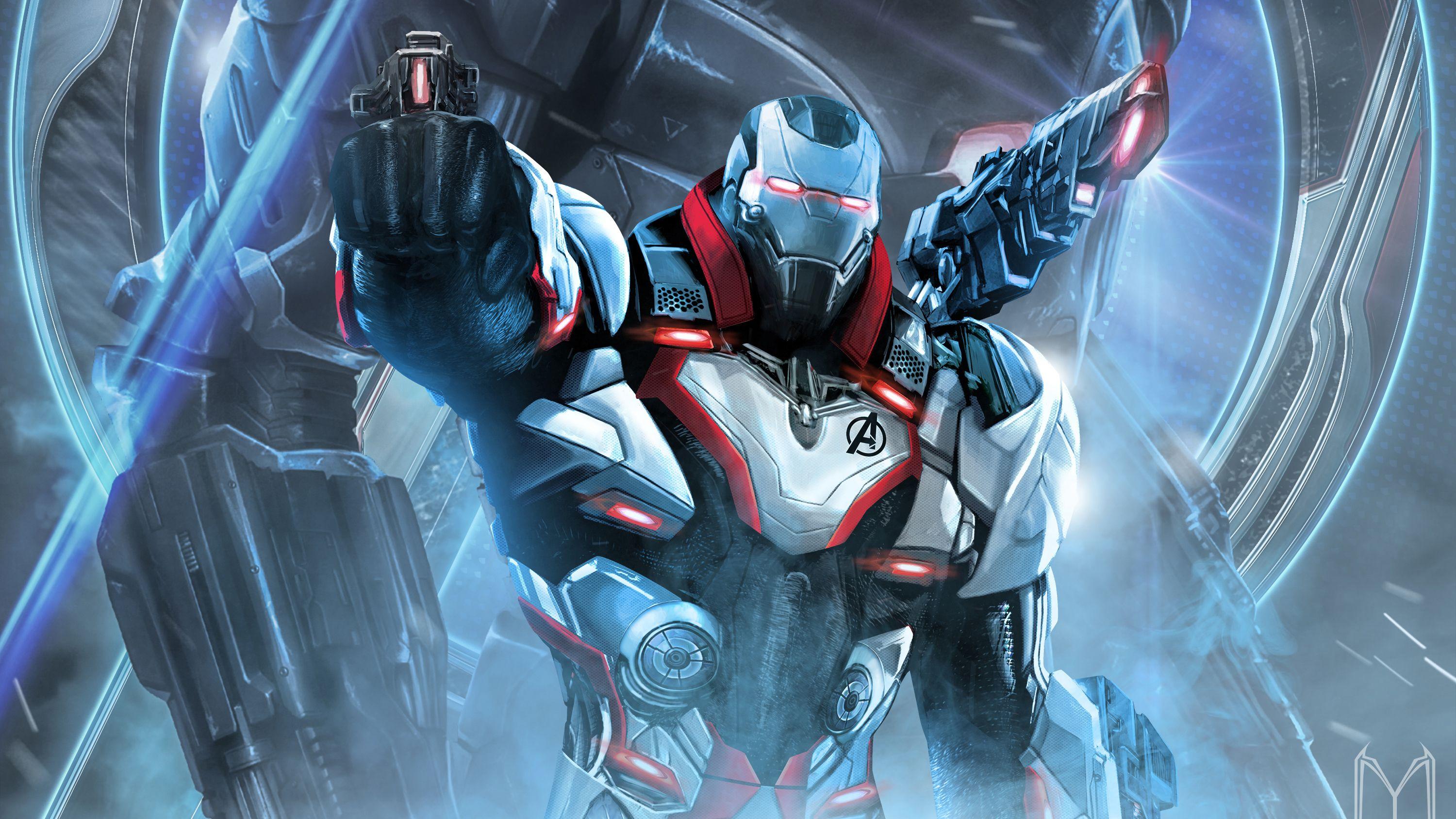 3000x1688 War Machine In Avengers Endgame HD Movies, 4k
