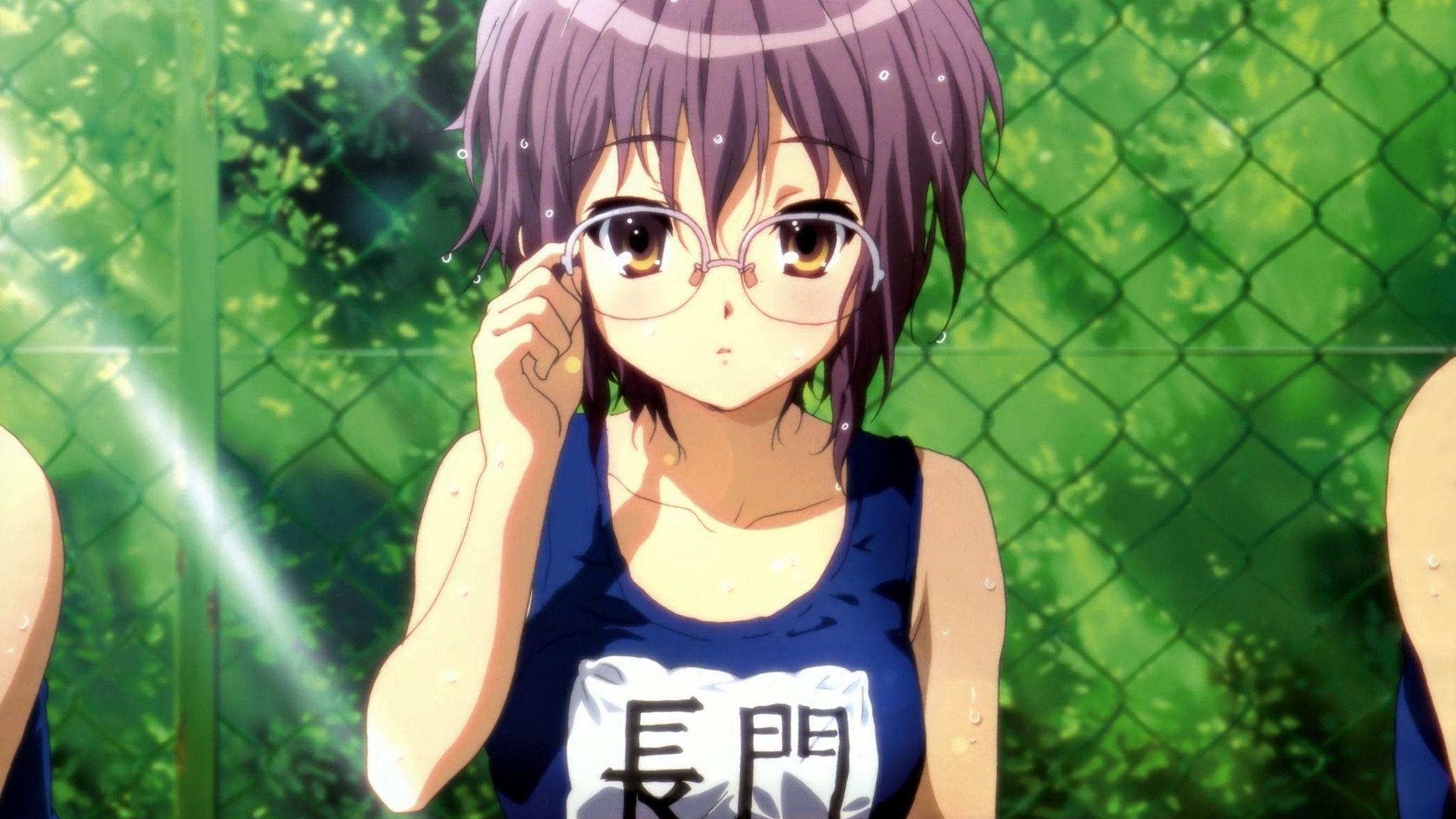 2074x1167 Free download Nagato Yuki Wallpaper 2074x1167 Nagato Yuki