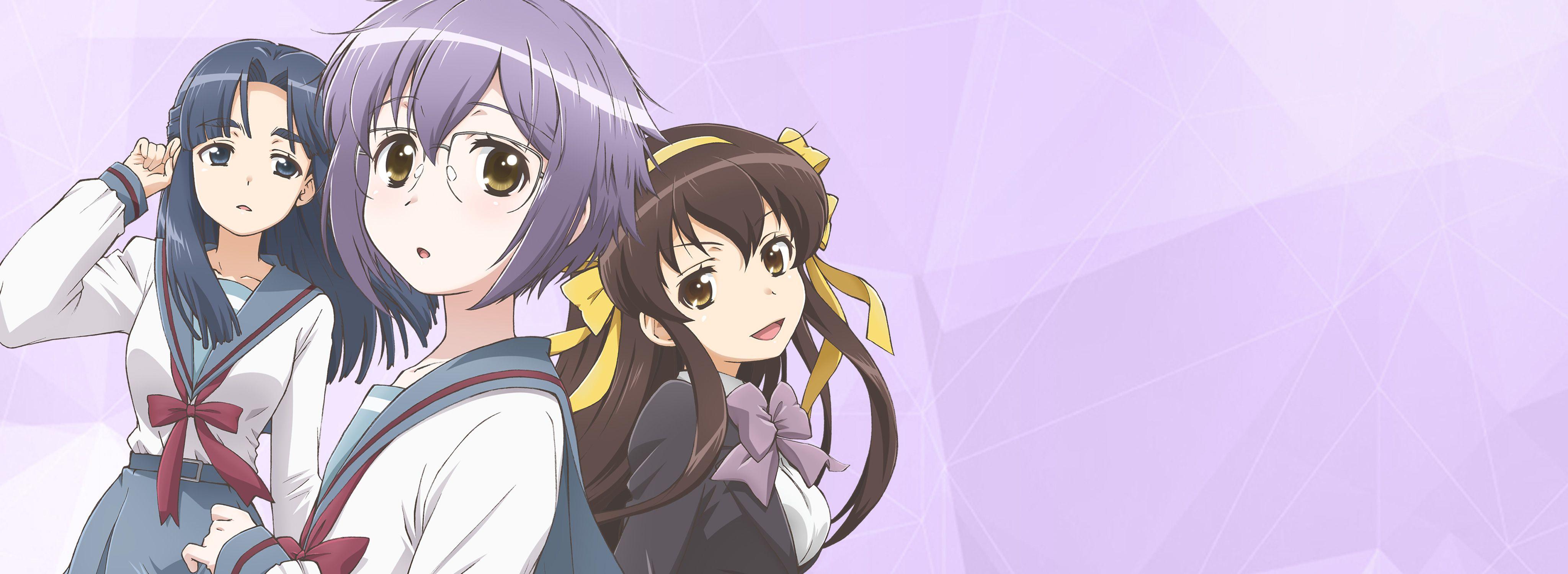4096x1500 The Disappearance Of Nagato Yuki Chan HD Wallpaper