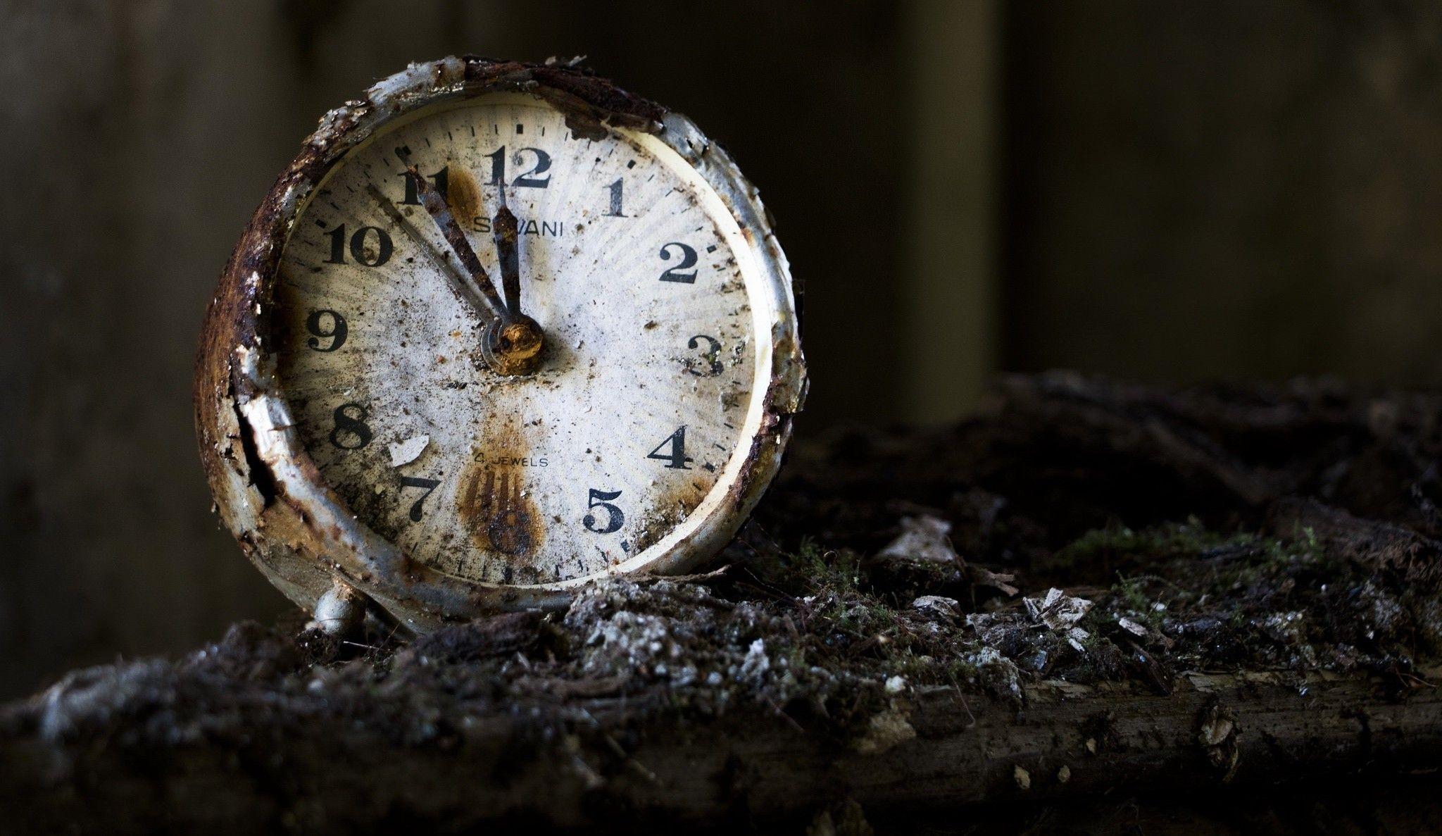 2048x1187 old, Rust, Clocks Wallpaper HD / Desktop and Mobile Background