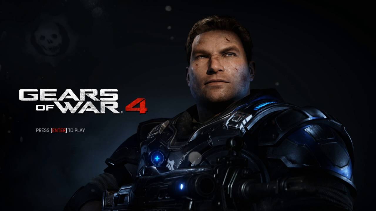 1280x720 Gears of War 4 Title Screen Background Wallpaper DeskScapes