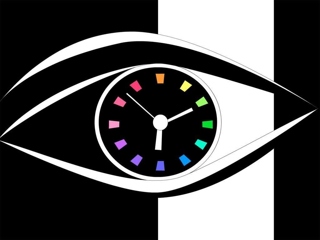 1024x768 Live Clock Wallpaper Desktop Free Download