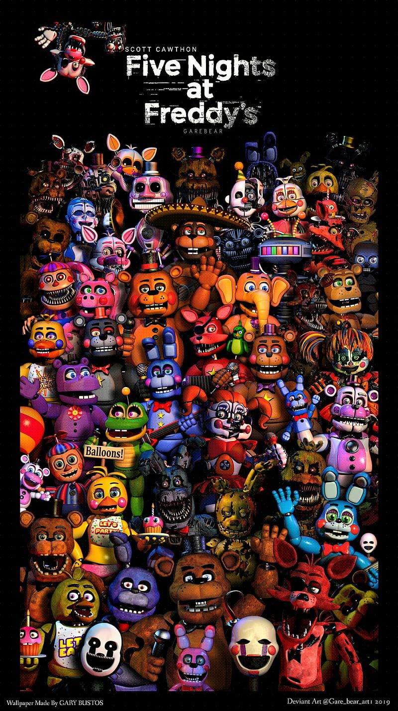 800x1427 HD fnaf wallpaper