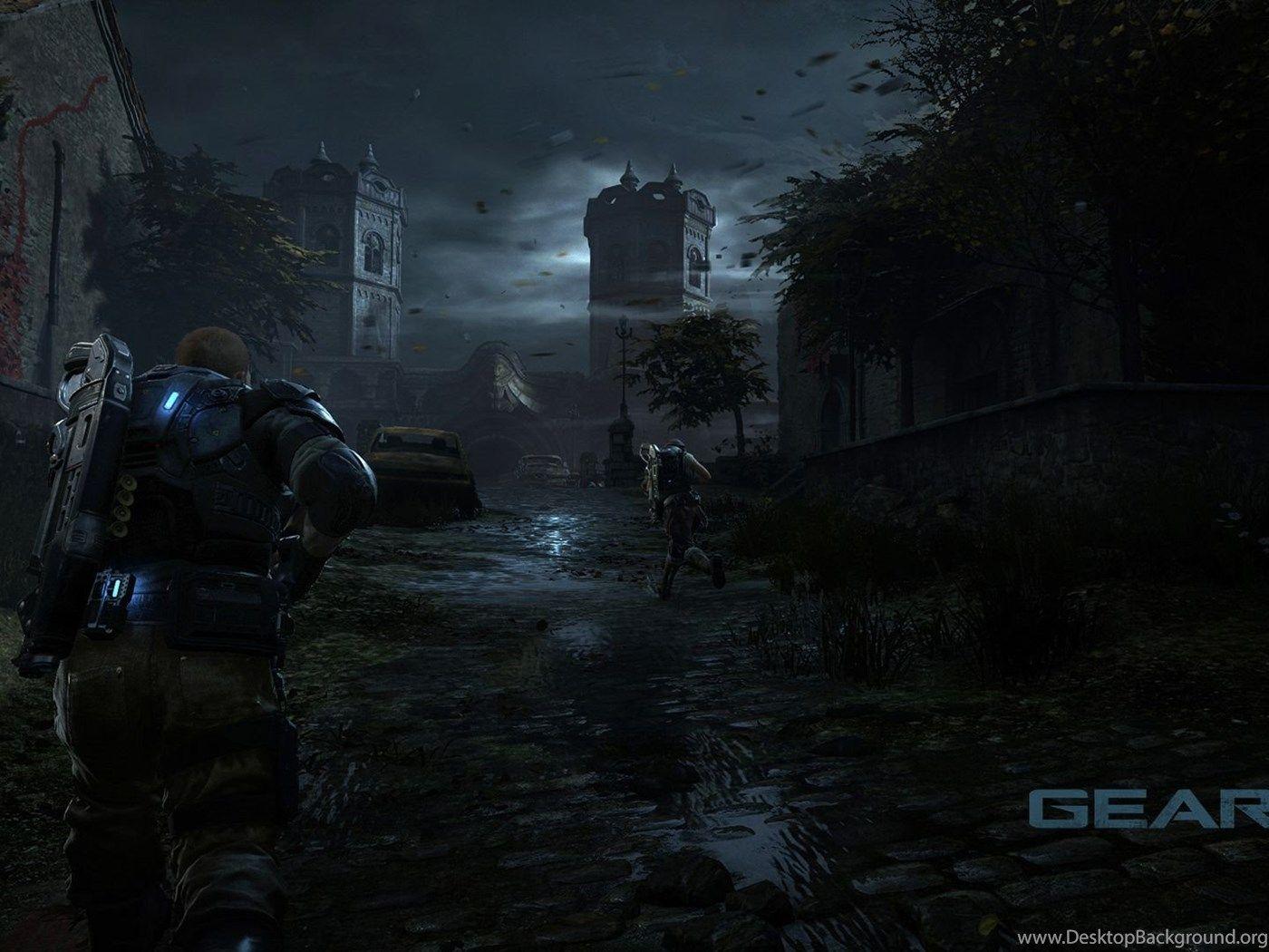 1400x1050 Gears Of War 4 Wallpaper Desktop Background