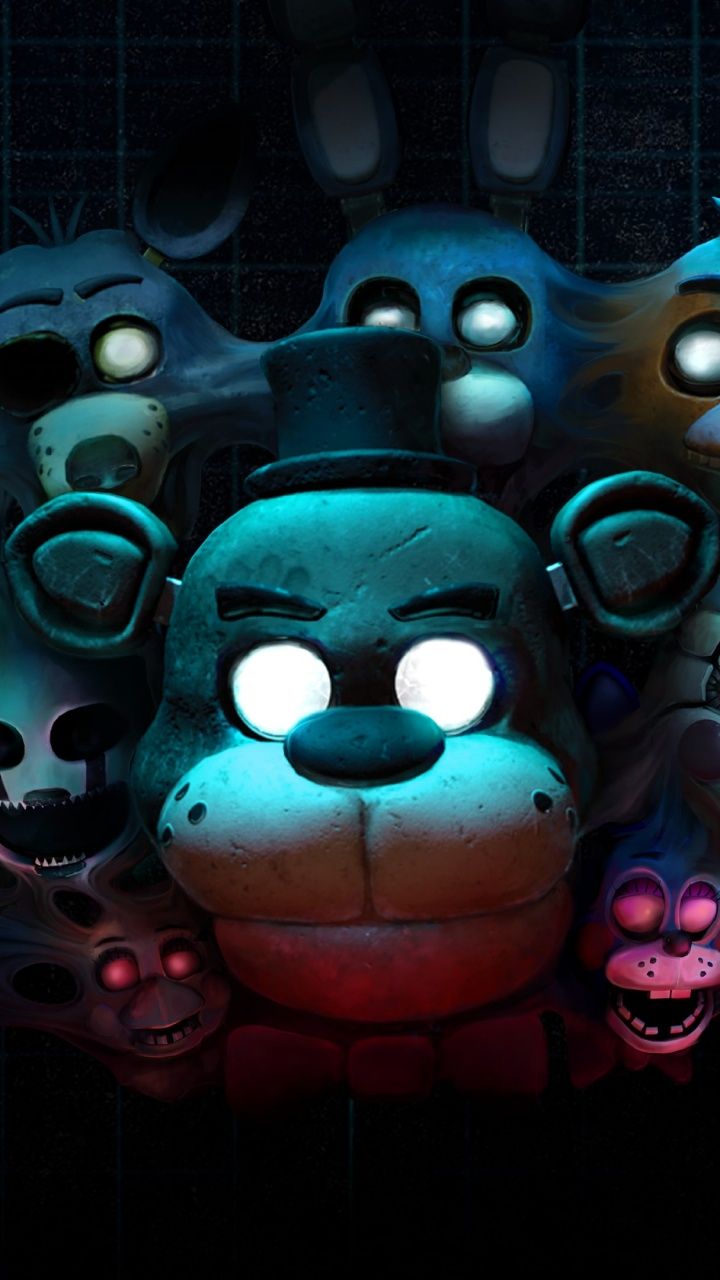 720x1280 FNAF: Help Wanted Wallpaper 4K, Five