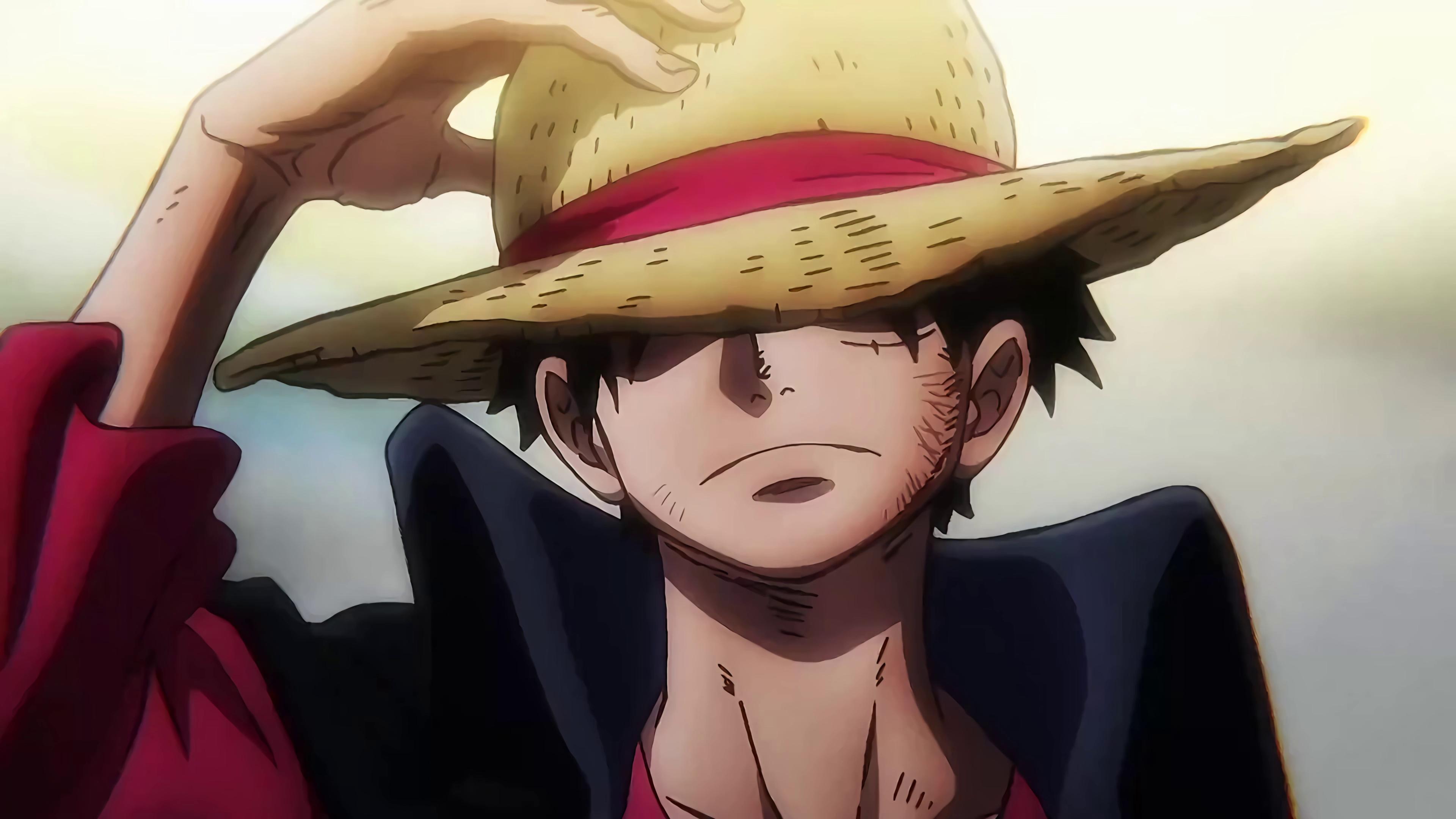 3840x2160 Monkey D. Luffy Straw Hat Live Wallpaper