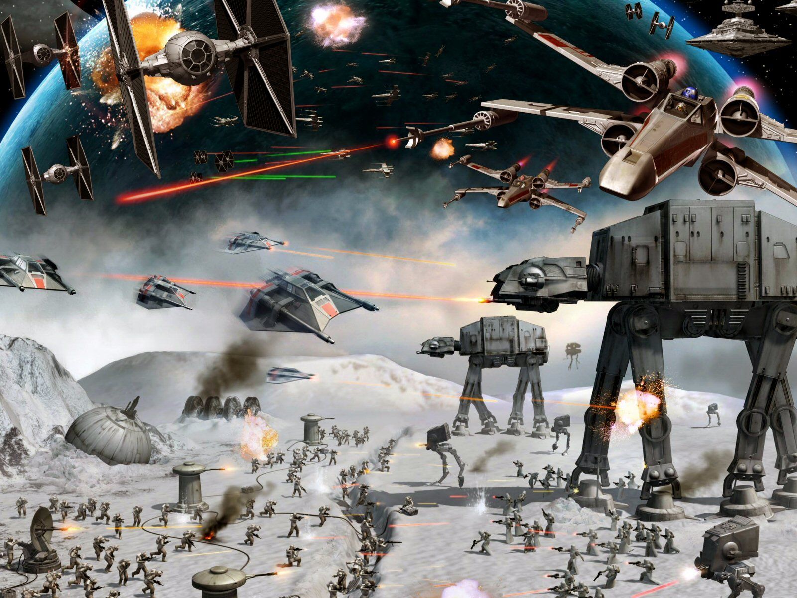 1600x1200 Download Snowtrooper wallpaper
