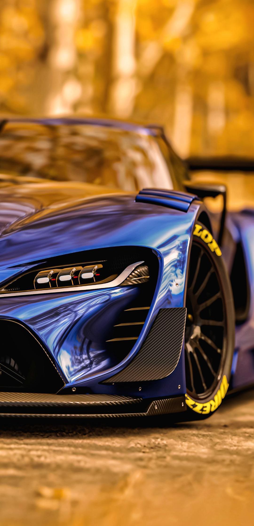 1080x2235 Wallpaper Sports Car, Toyota Supra