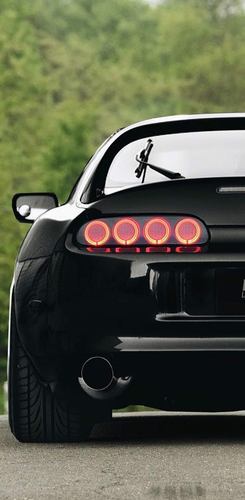 800x1630 Toyota supra, black, car, cars japan, jdm, supra, toyota, turbo, HD phone wallpaper