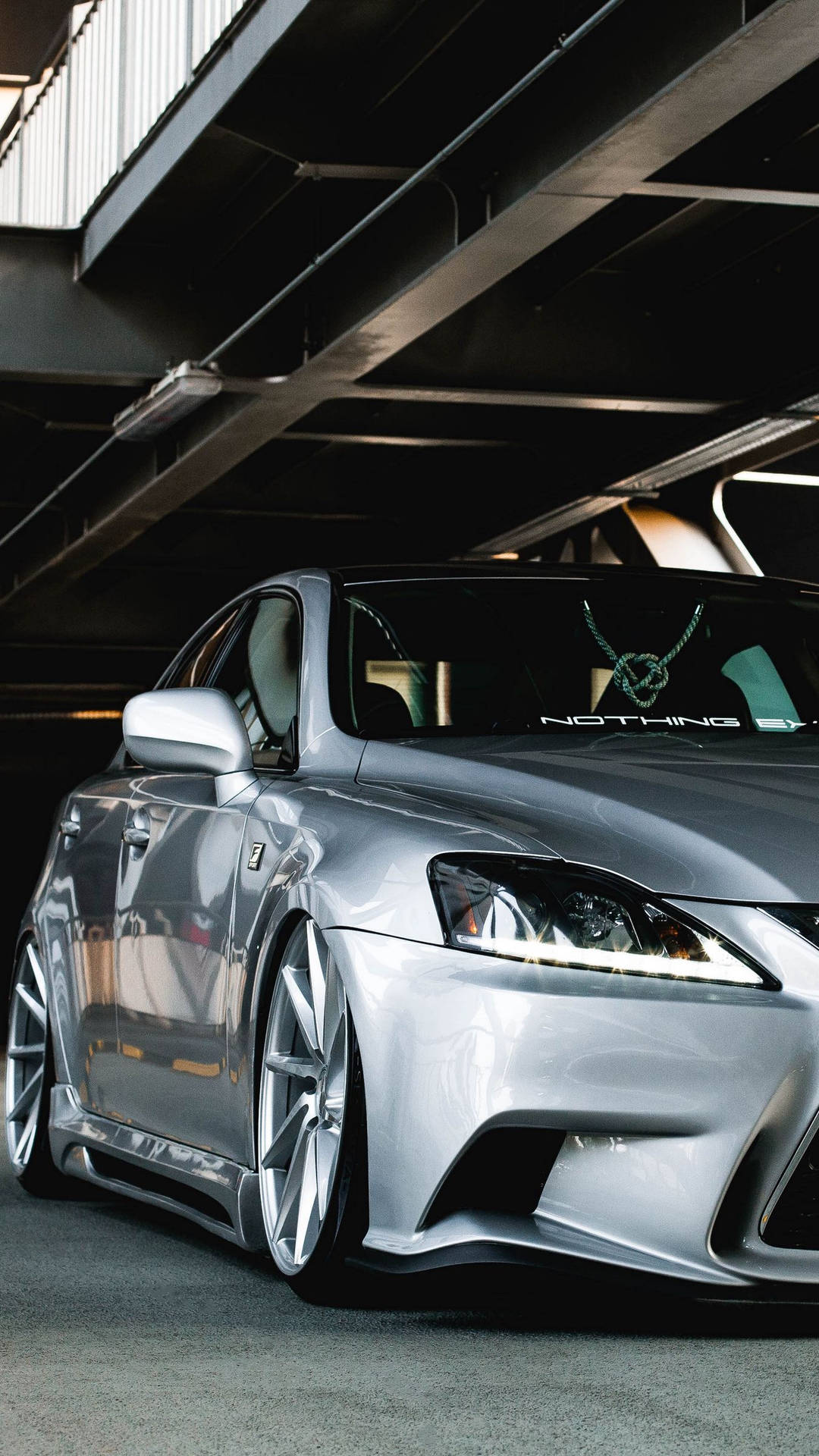 1080x1920 Download Silver Lexus iPhone Wallpaper