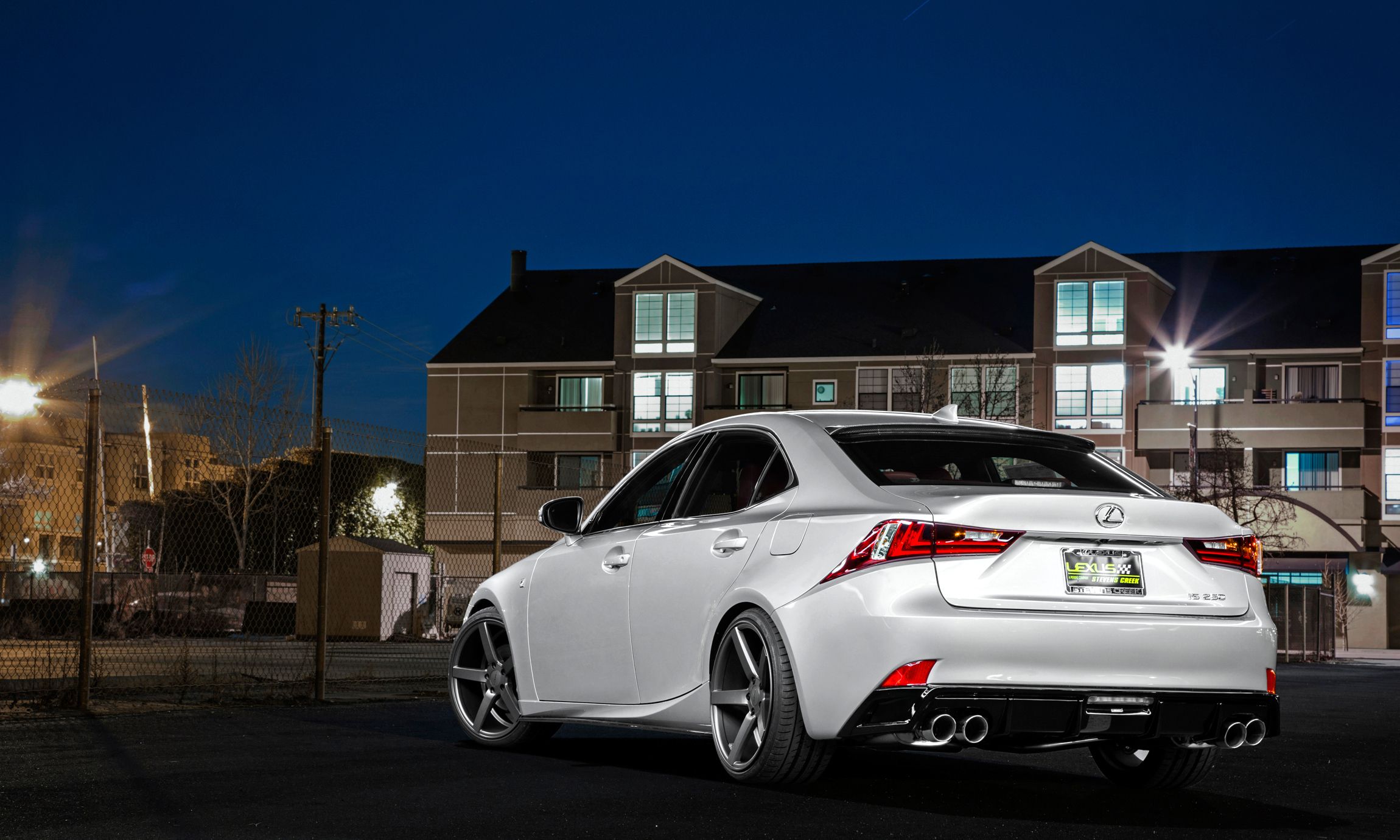 2300x1380 Wallpaper Lexus, wheels, black