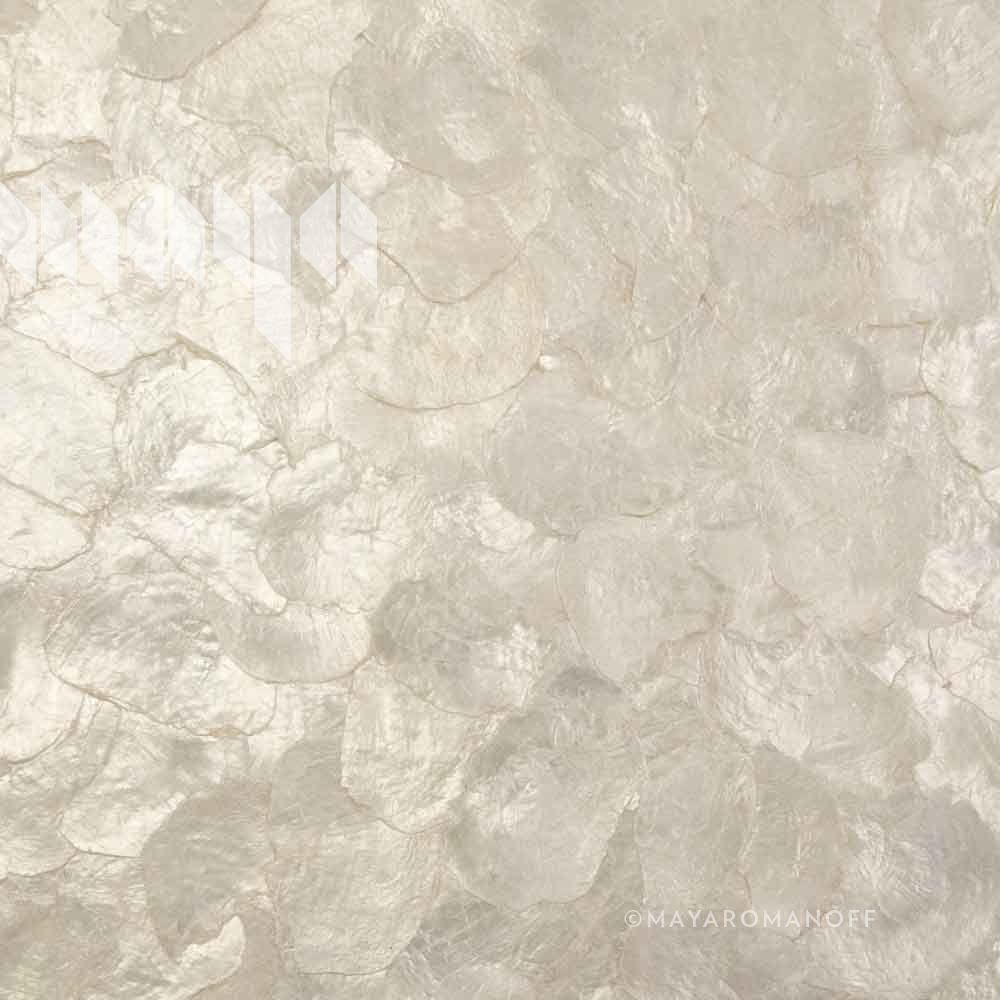 1000x1000 Half Shell, Handmade Wallcovering