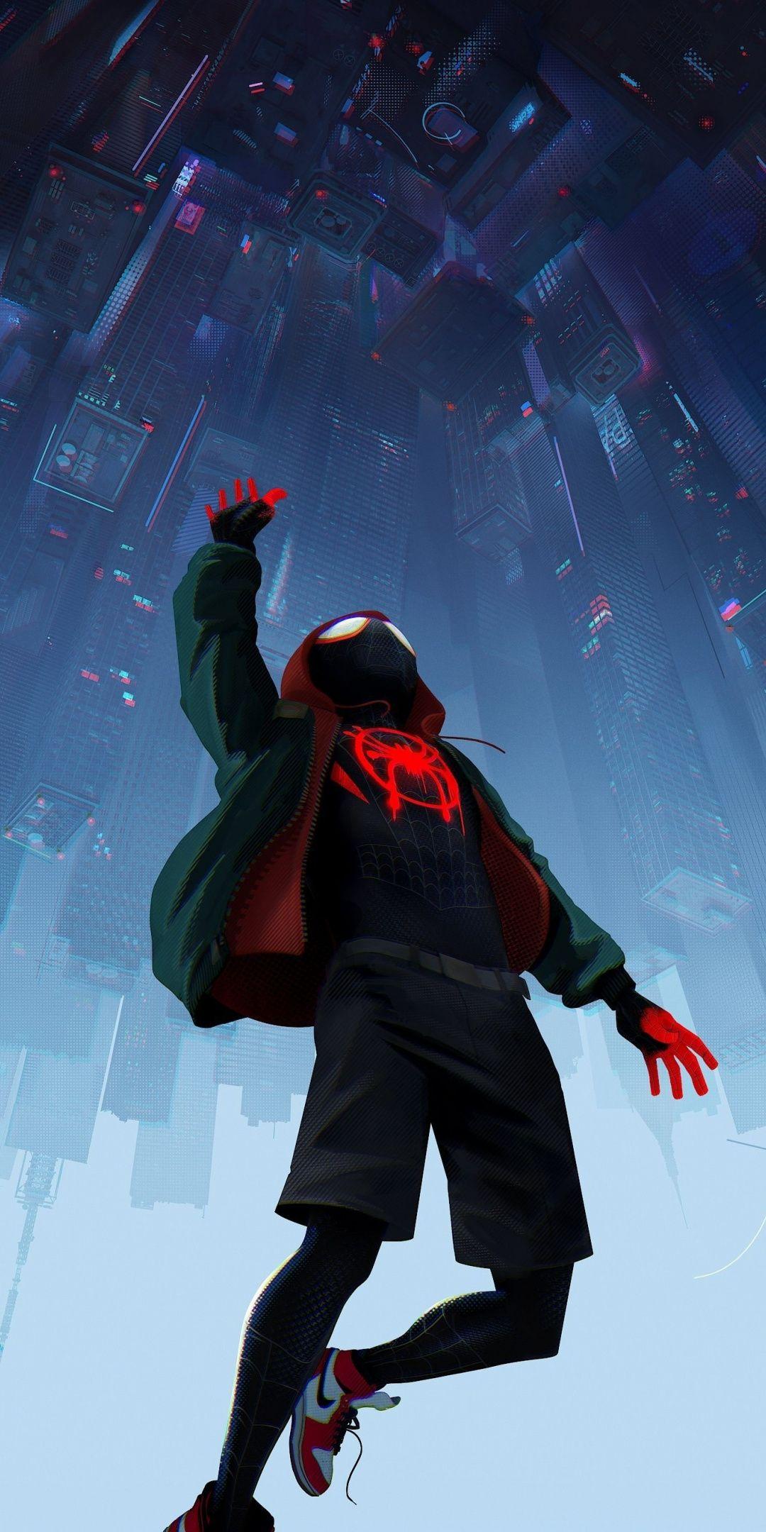 1080x2160 Download 1080x2160 Wallpaper Spider Man: Into The Spider