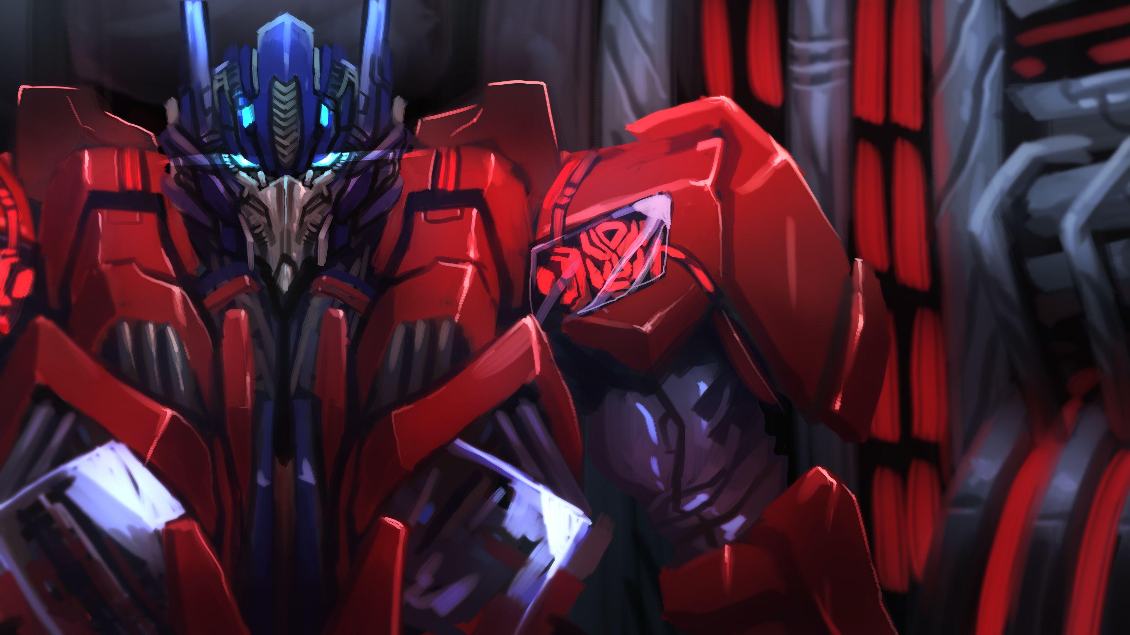 3840x2160 Wallpaper 4k Optimus Prime Fan Art 4k 4k Wallpaper, Artist