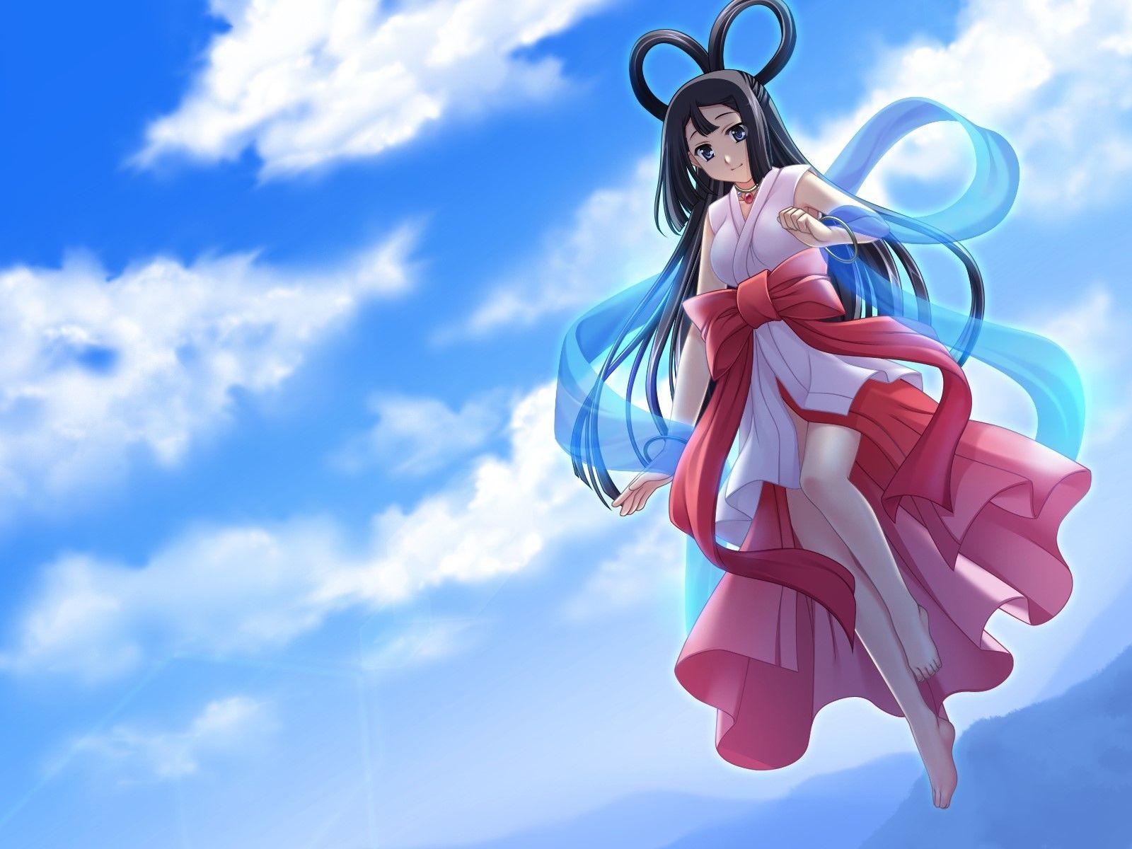 1600x1200 1600x1200 Twilight shinsemia, Girl, Brunette, Fly