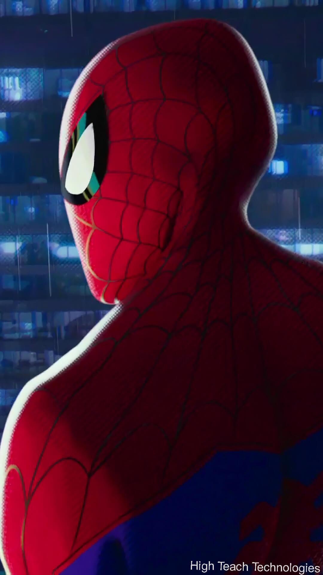 1080x1920 Spiderman Into The Spider Verse Live Wallpaper for Android