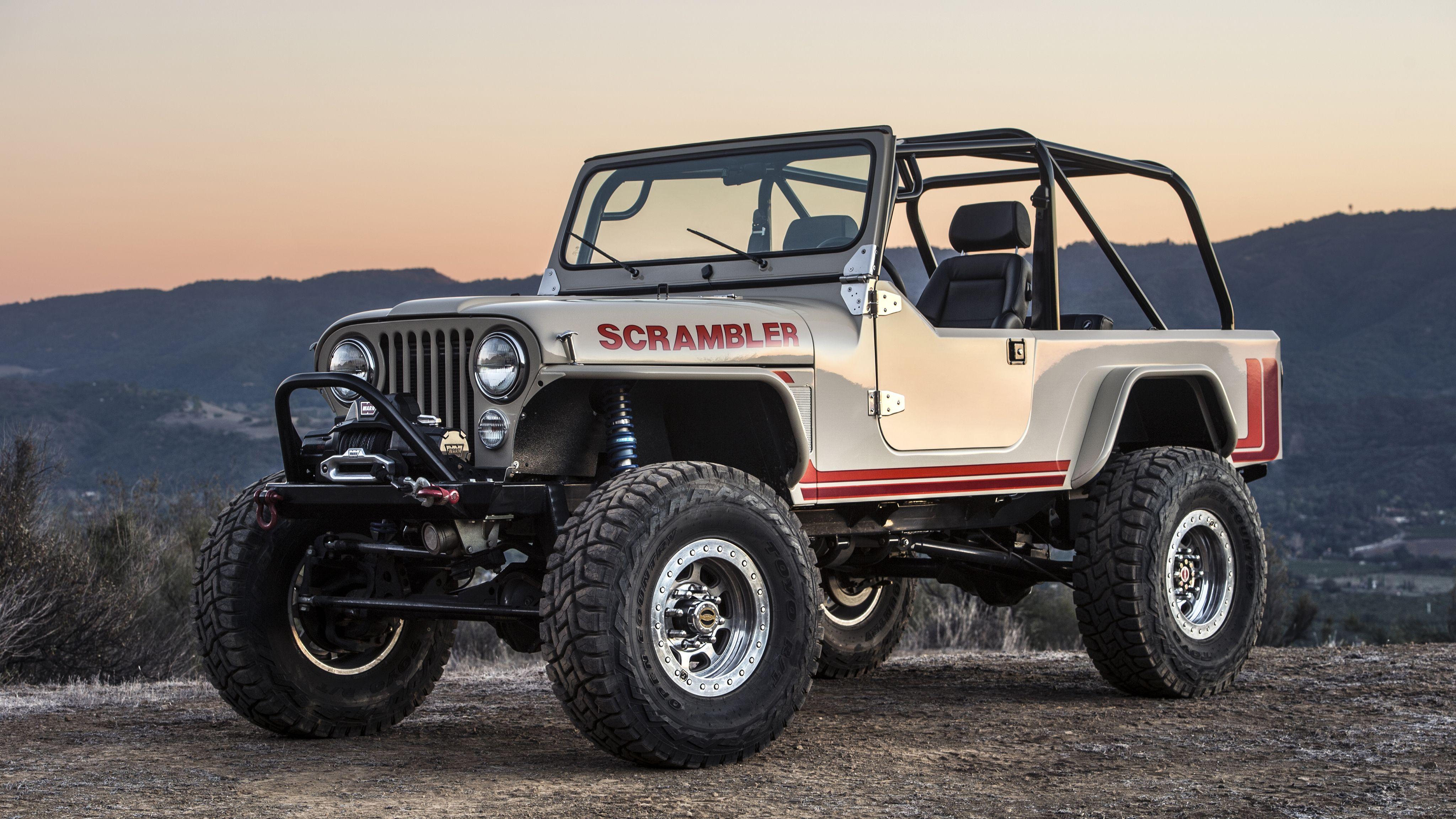 4096x2304 Jeep CJ 8 Scrambler 4k Ultra HD Wallpaper. Background Image