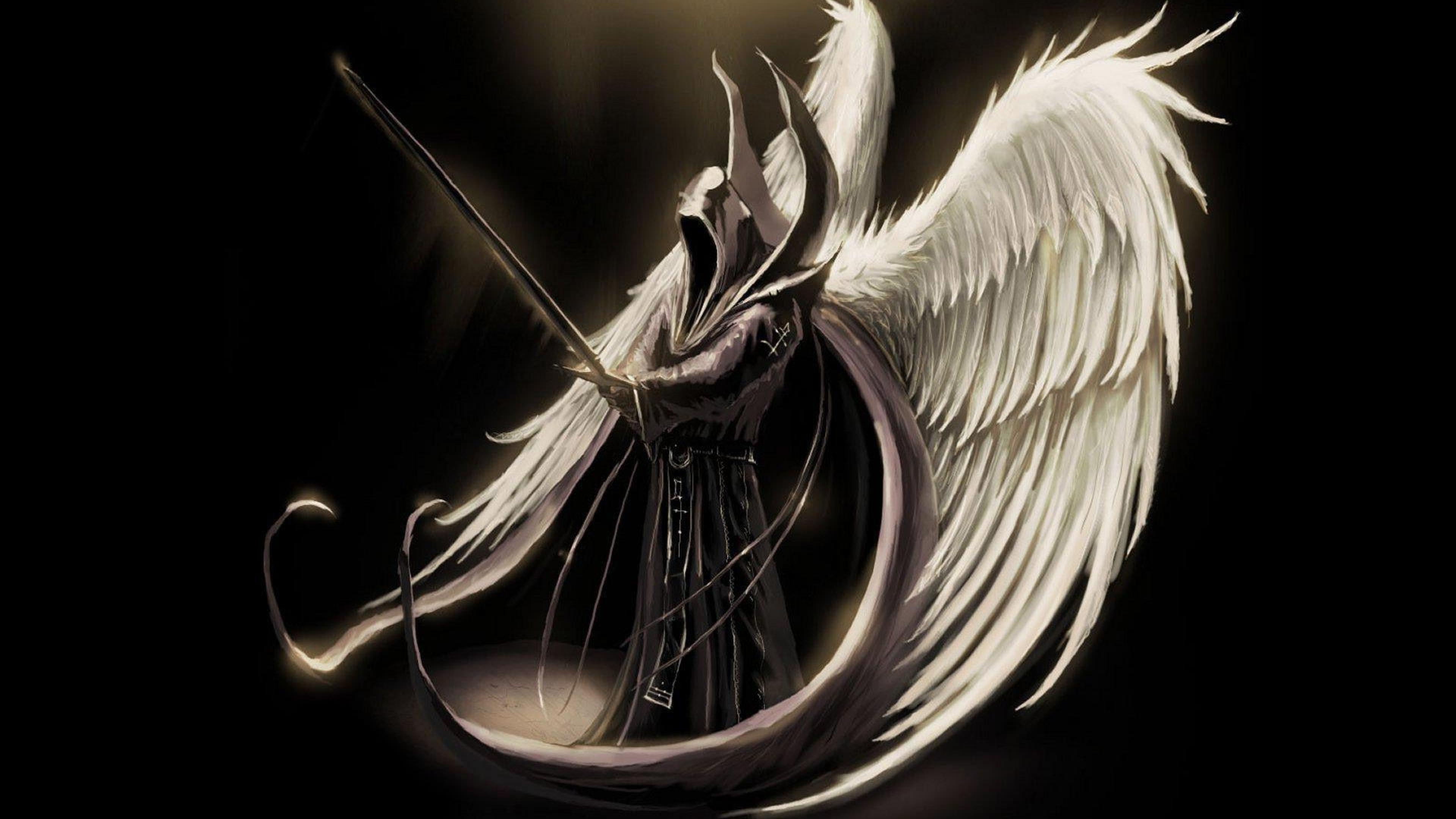 Wallpaper Death Angel Angels of Death Angel Death Light Background   Download Free Image