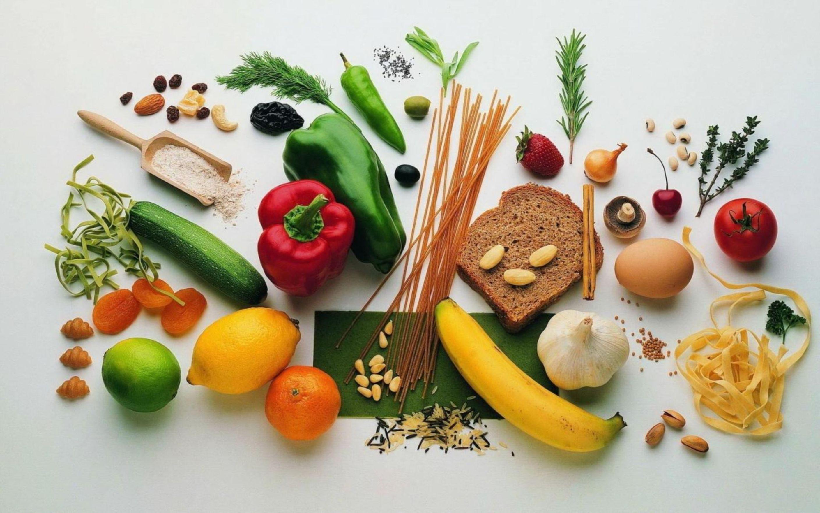2816x1760 Vegan Food HD Wallpaper