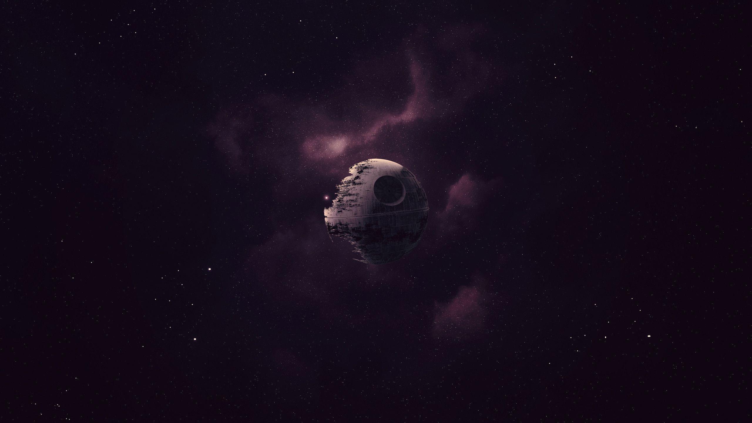 2560x1440 Death Star Background
