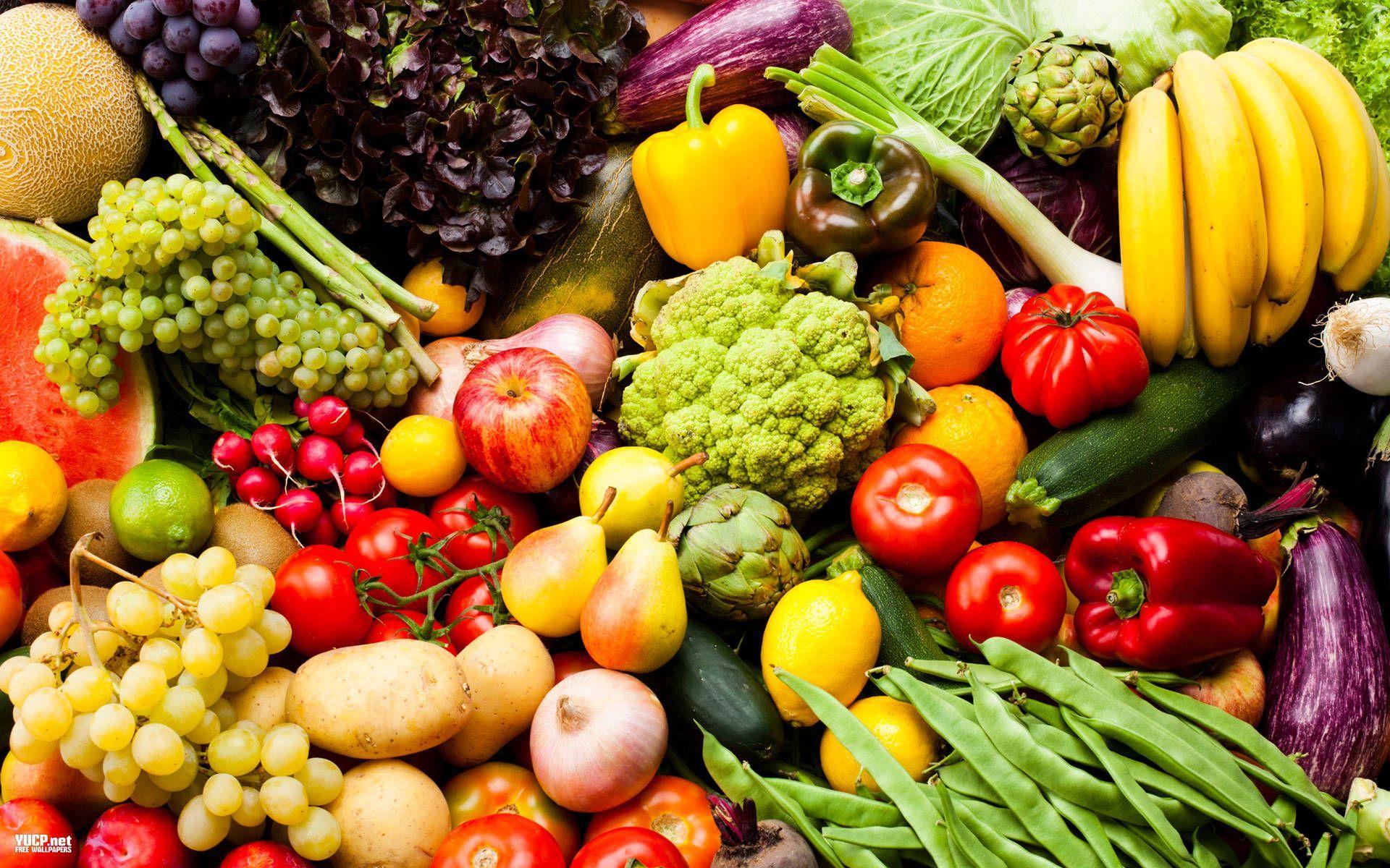 1920x1200 Fresh Veggies Wallpaper
