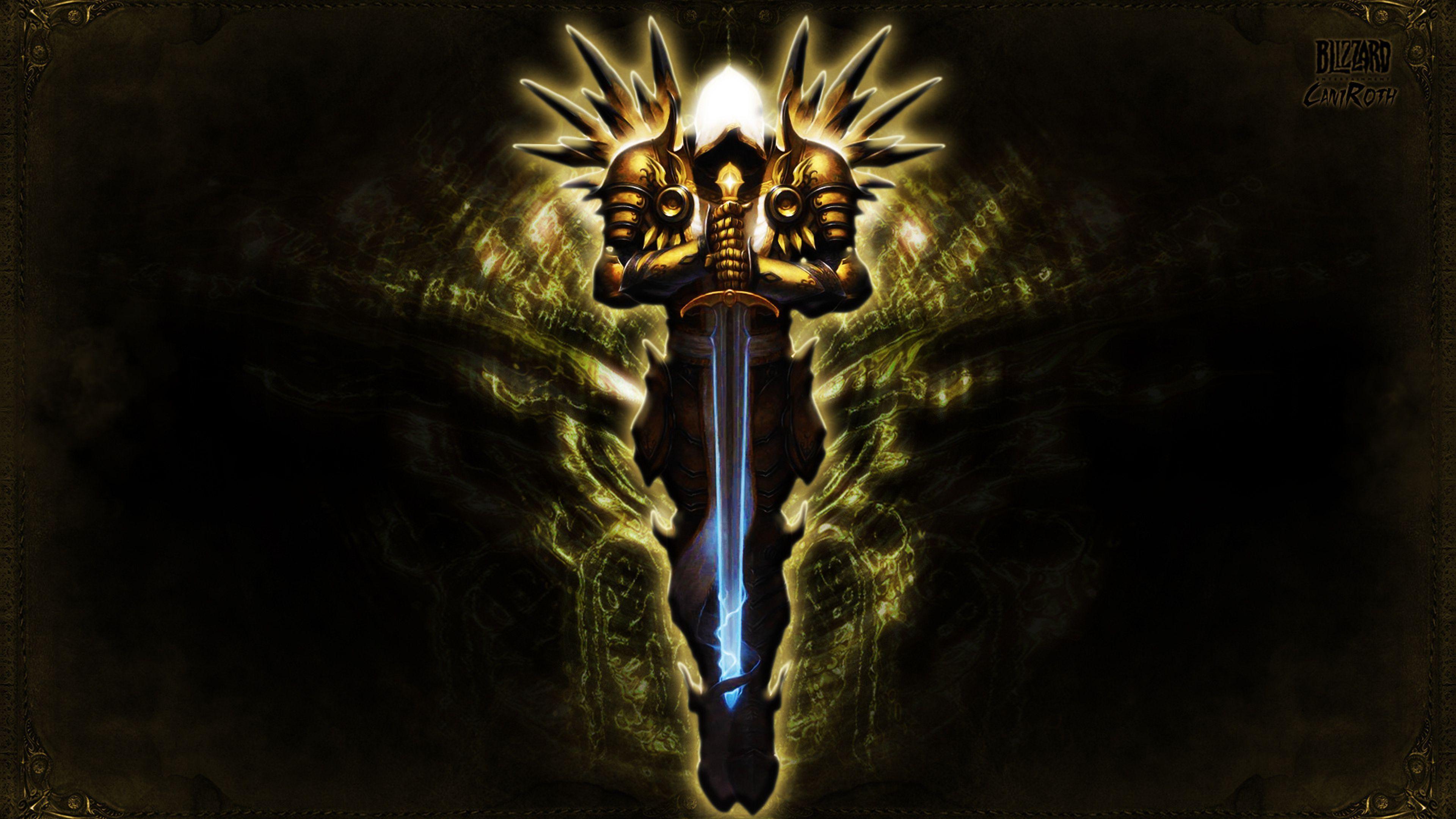 3840x2160 Angel Warrior Wallpaper