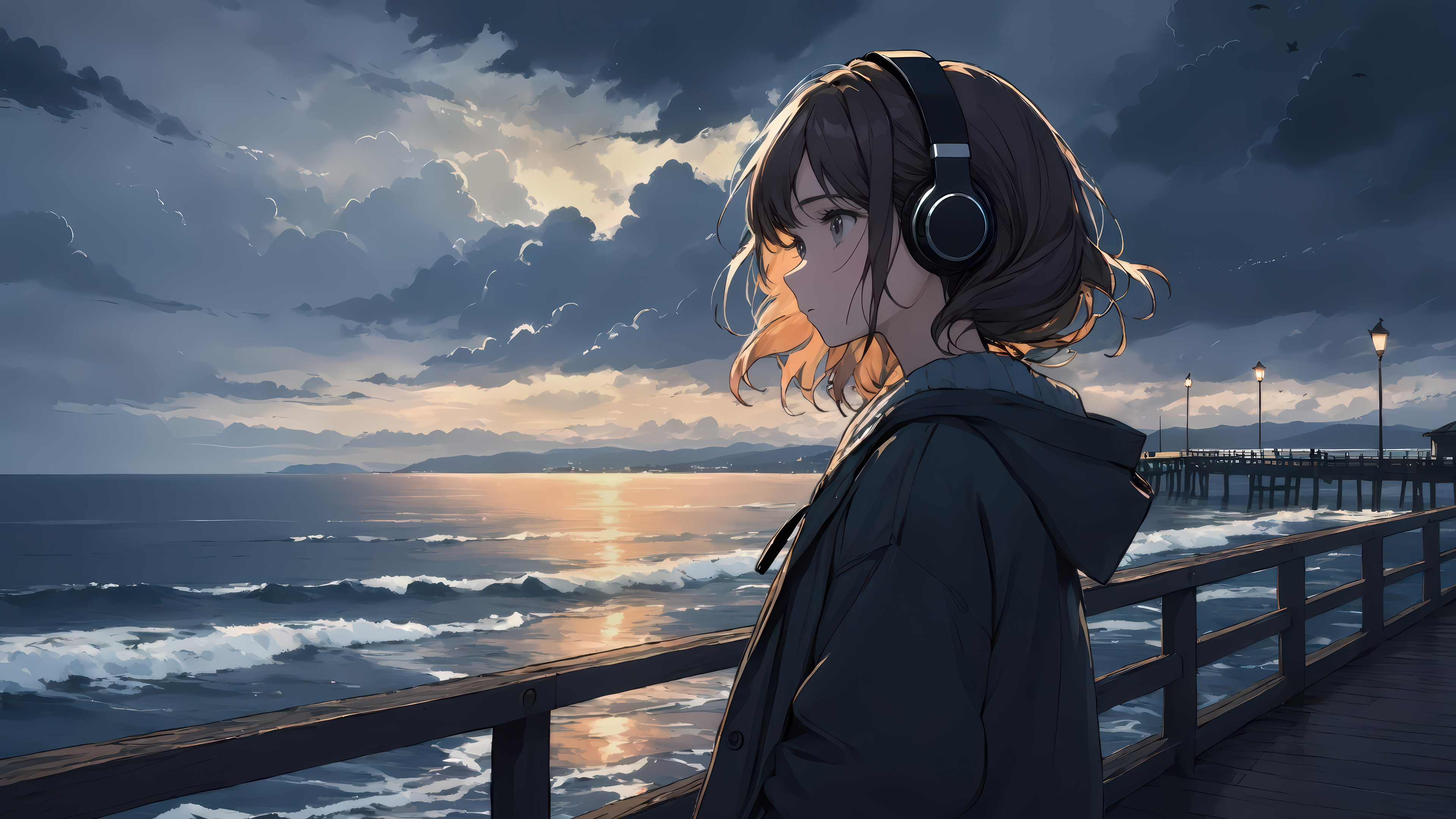 3840x2160 Anime Girls HD 4K Wallpaper PC & Phone