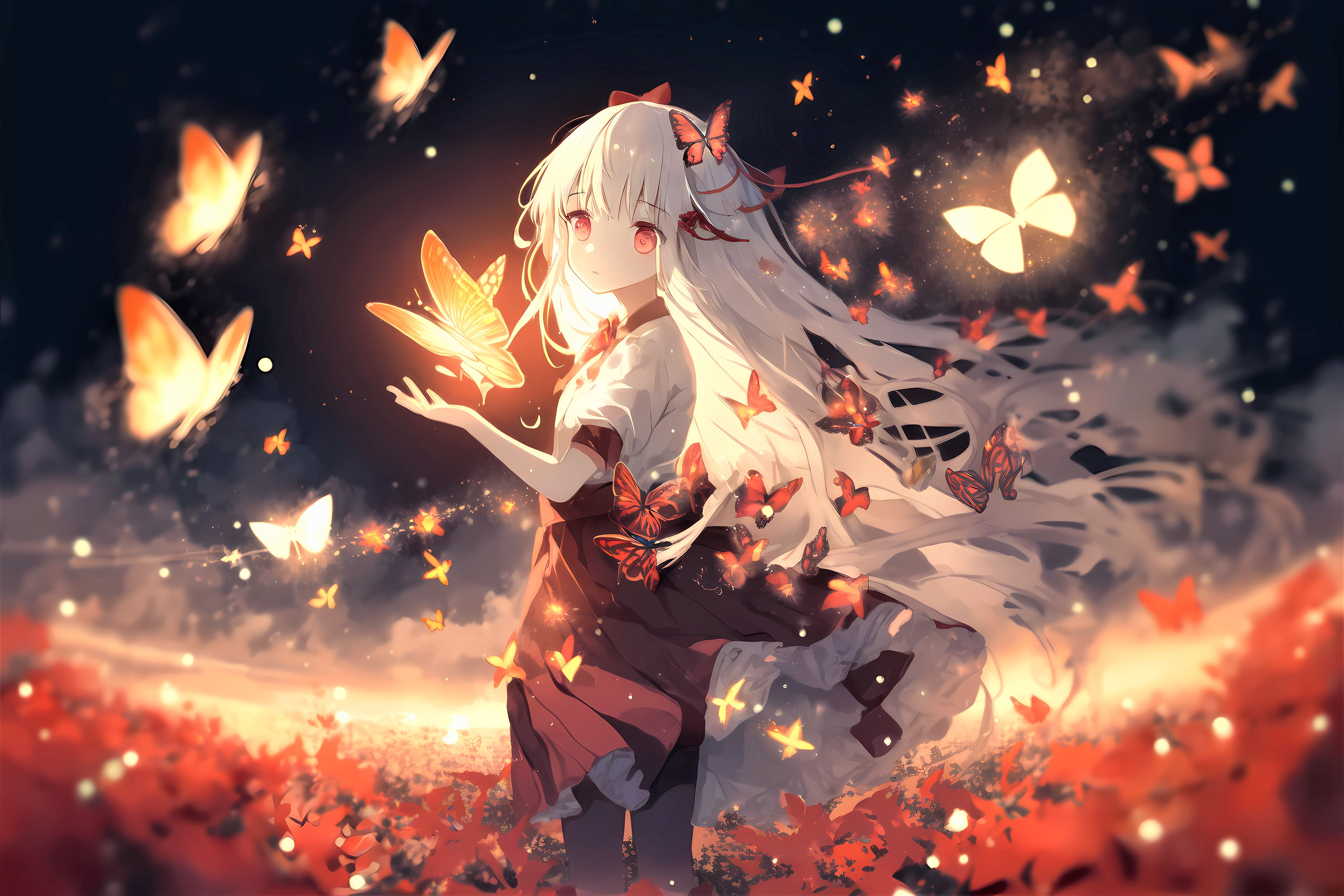 6144x4096 Wallpaper 4K, Surreal, Butterflies, 5K