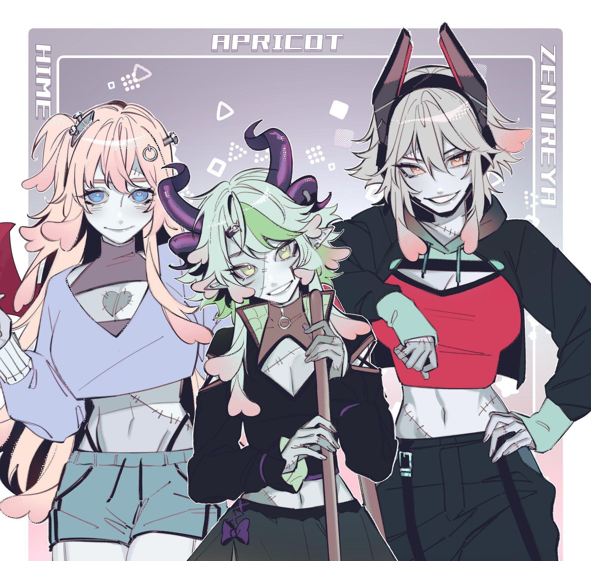 1961x1862 VShojo: Zombies (2022)