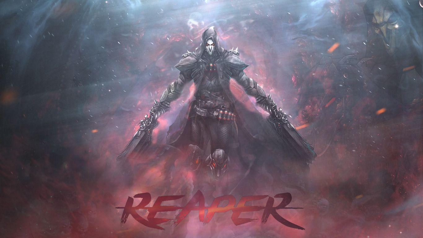 1366x768 Reaper Overwatch 1366x768 Resolution HD 4k