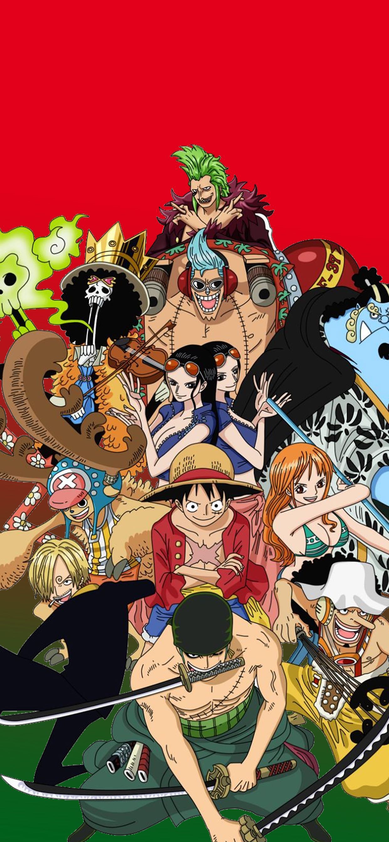 1242x2688 One piece anime wallpaper HD