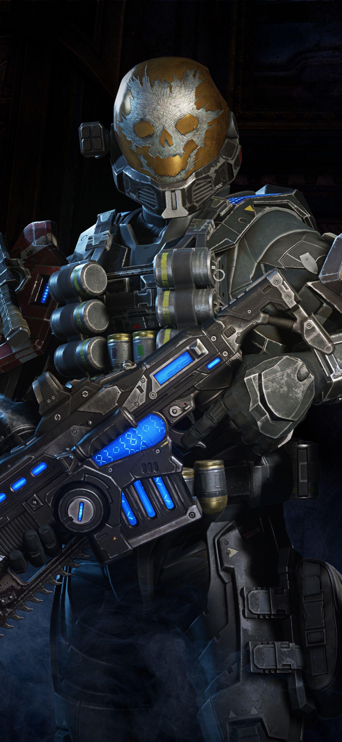 1125x2436 Video Game Gears 5 (1125x2436) Wallpaper