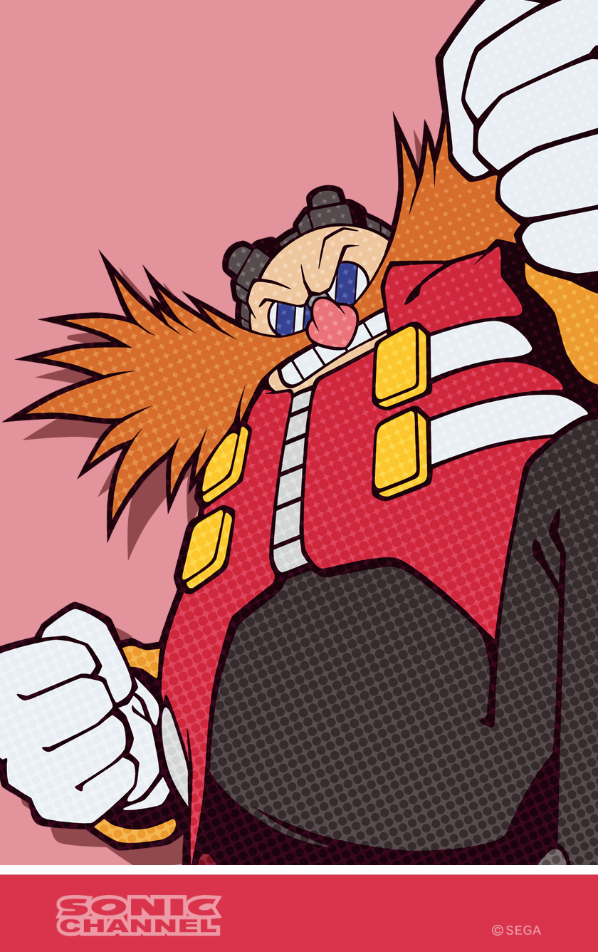 840x1336 Wallpaper e calendário do Dr. Eggman
