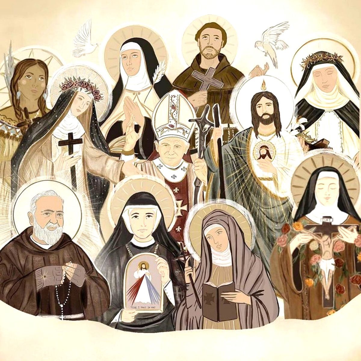 1200x1200 All Saints Day Mass Maria Radio