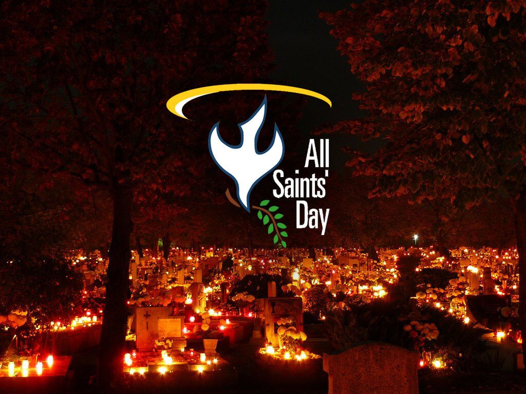 1024x768 All Souls Day Wallpaper