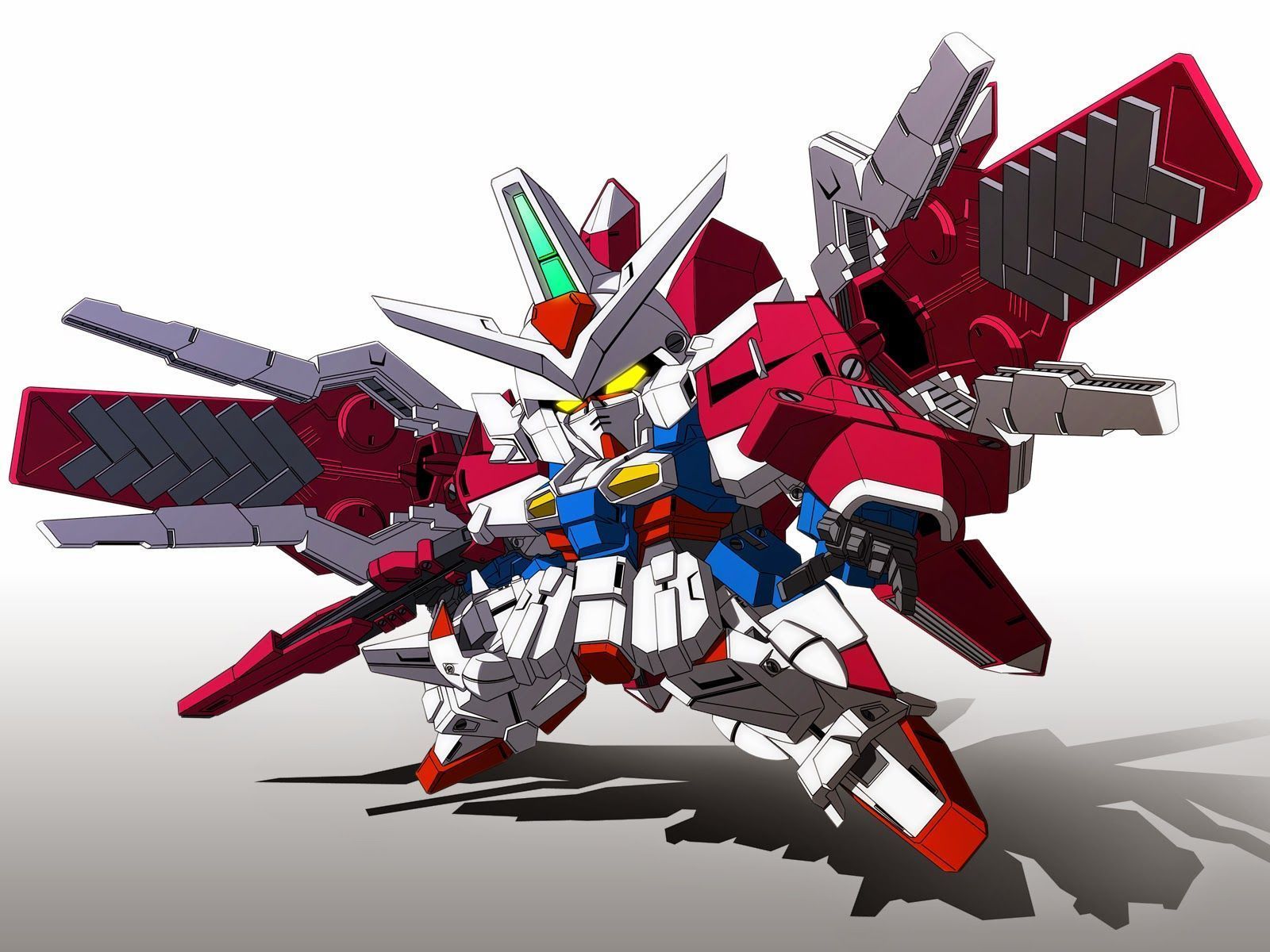 1600x1200 SD Gundam Wallpaper Image