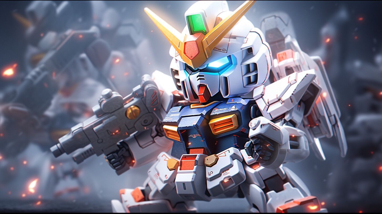 1456x816 SD Gundam Mini gunpla A high
