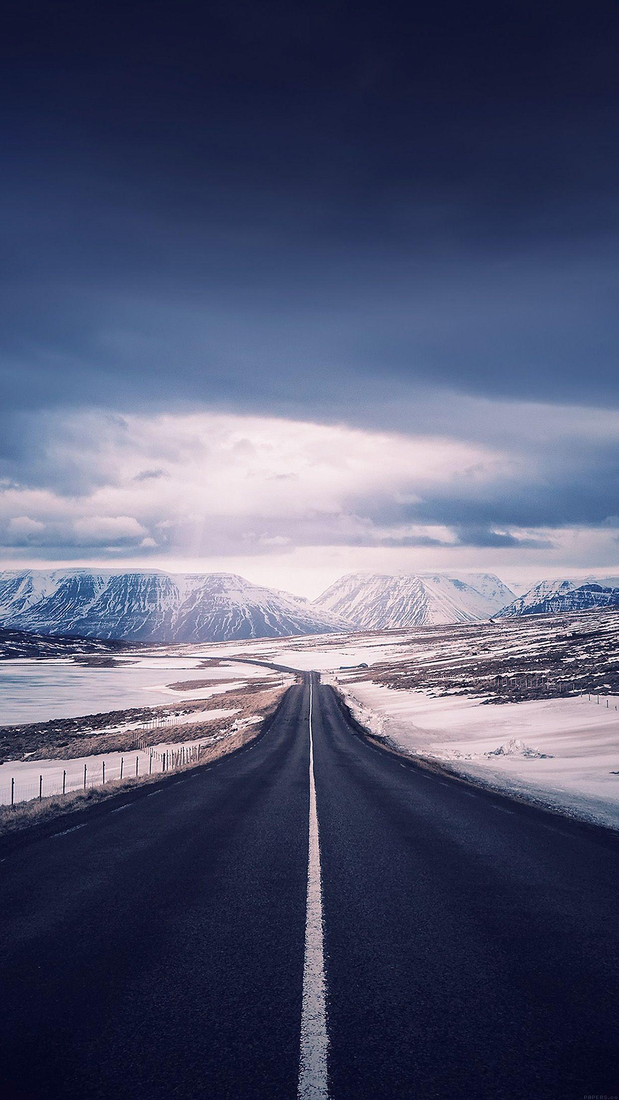 1242x2208 iPhone 6 Wallpaper to heaven snow mountain nature winter