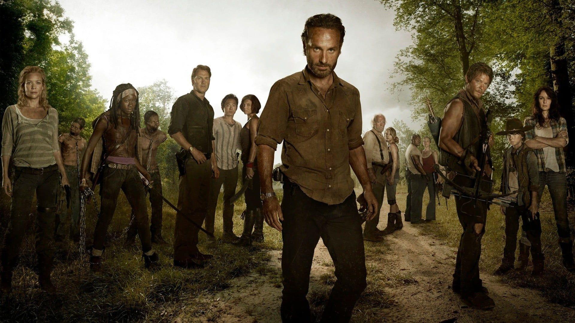 1920x1080 The Walking Dead, Rick Grimes, Michonne, Daryl Dixon HD