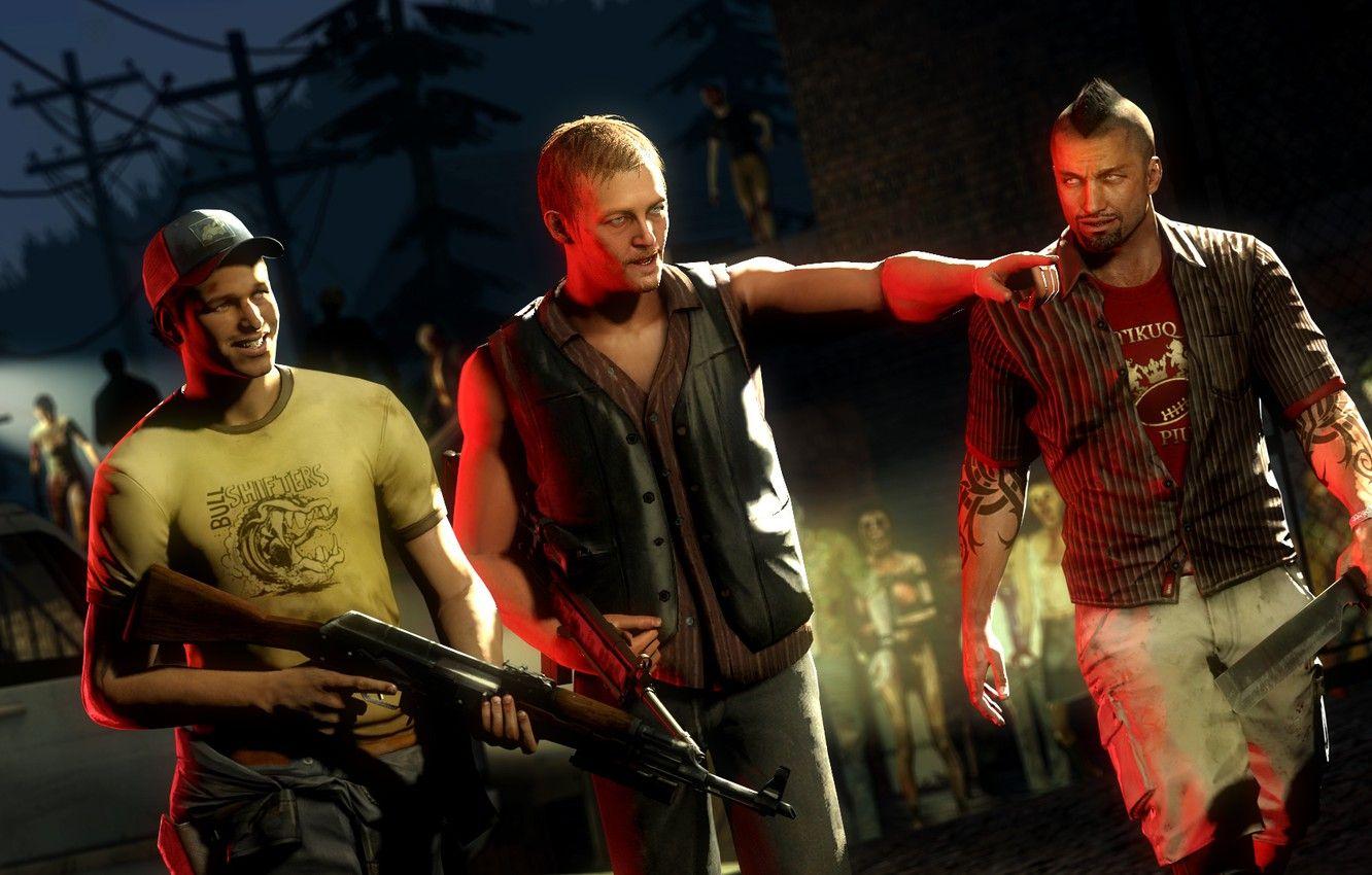 1332x850 Wallpaper Ellis, Norman Reedus, Daryl Dixon, Logan Carter