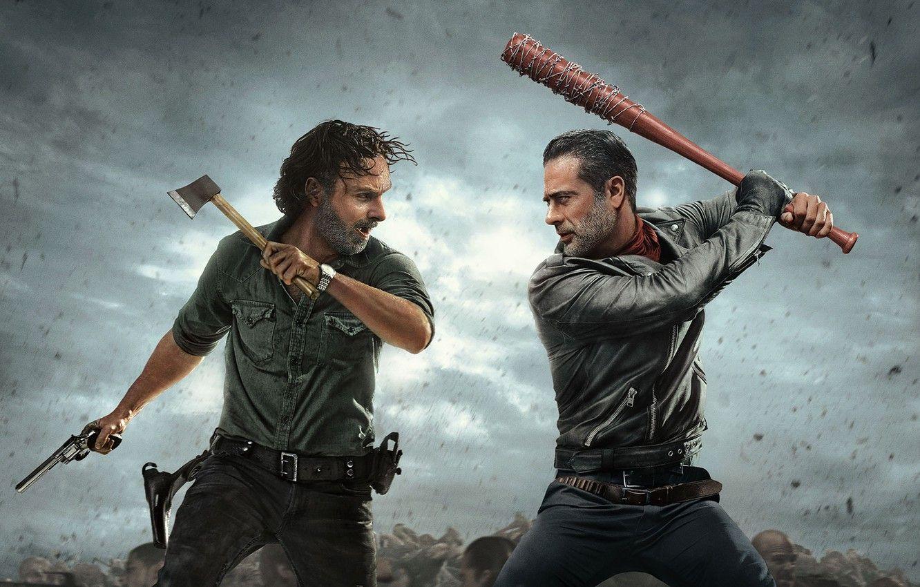 1332x850 Wallpaper Jeffrey Dean Morgan, walking dead, andrew lincoln