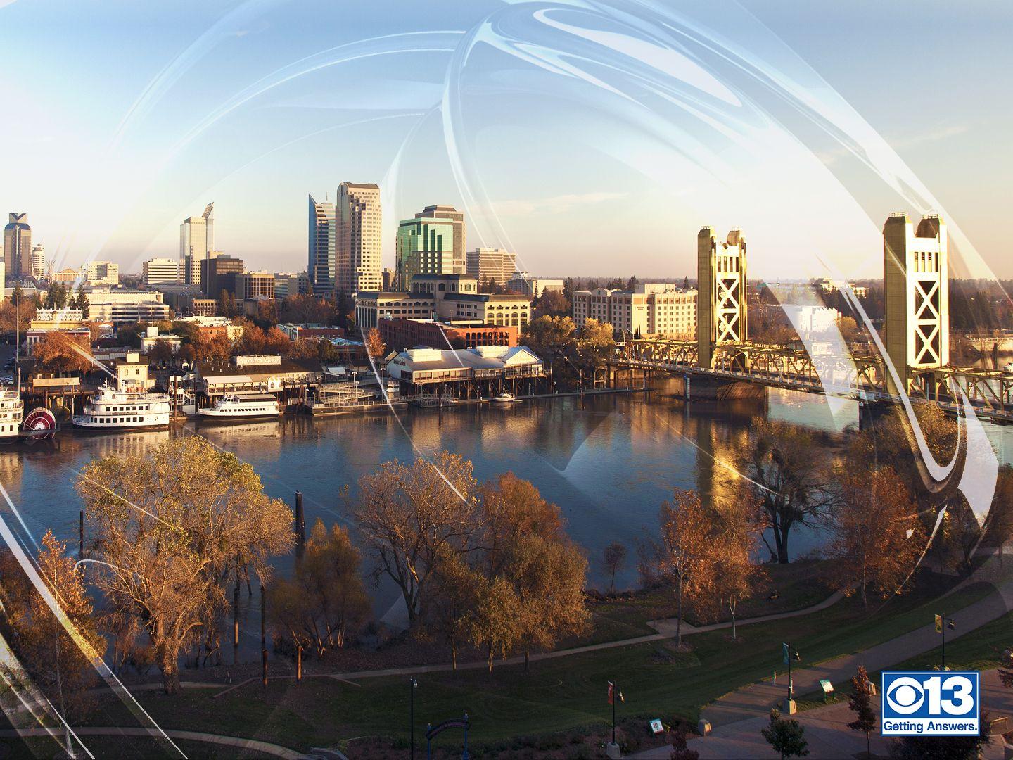 1440x1080 Sacramento Skyline Desktop Background « CBS Sacramento