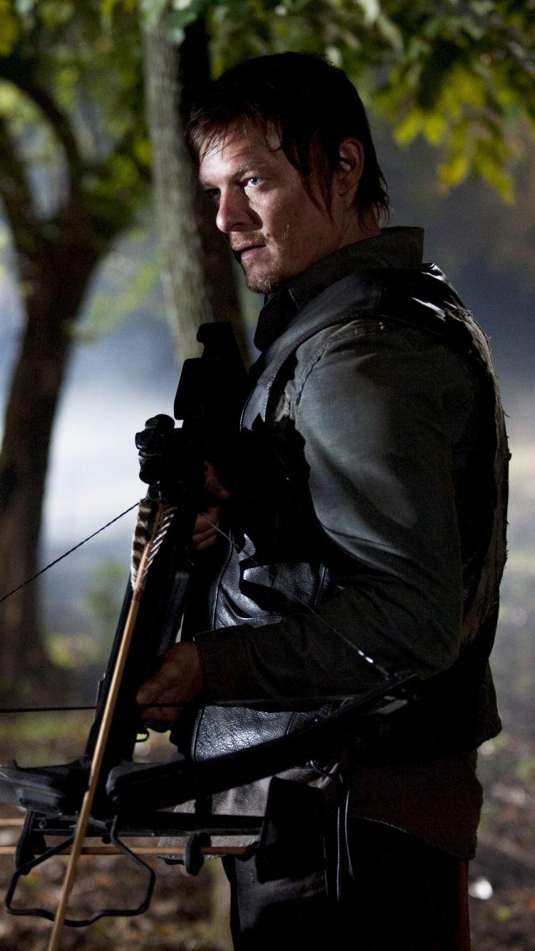 750x1334 Daryl Dixon HD Wallpaper